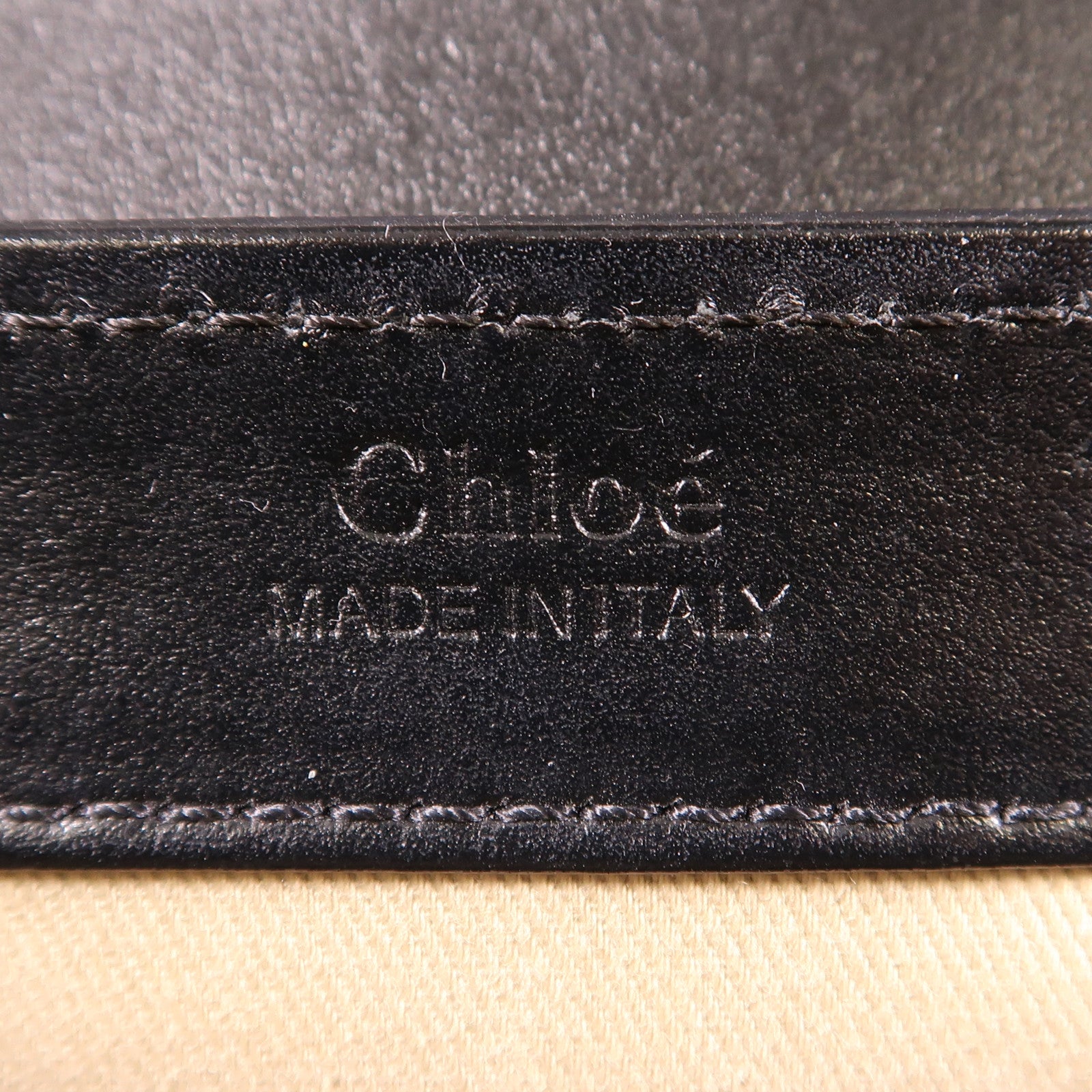 Chloe 牛皮皮革Shoulder Bag金扣手挽肩背兩用袋