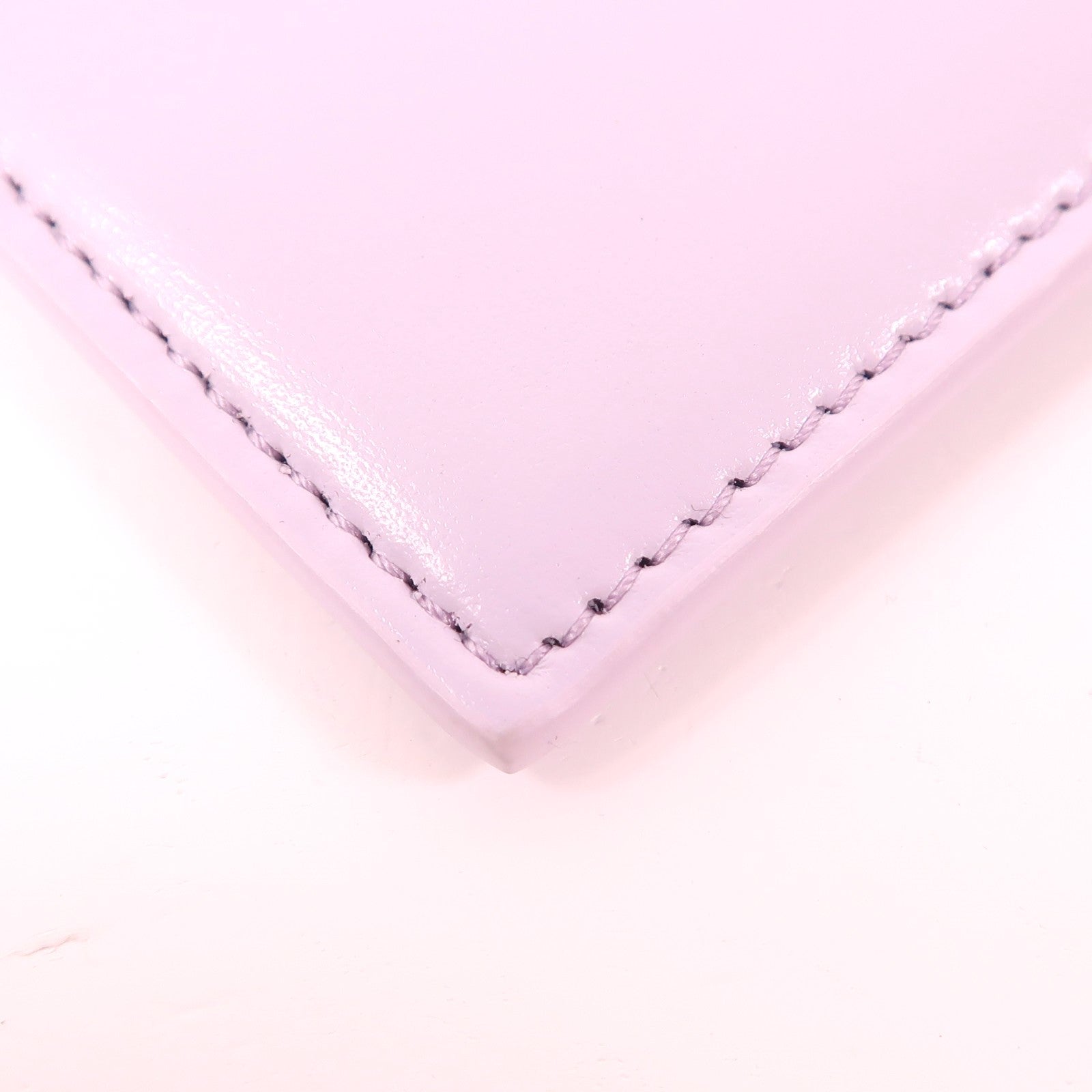 CELINE 牛皮皮革Triomphe Card Holder銀扣卡片套