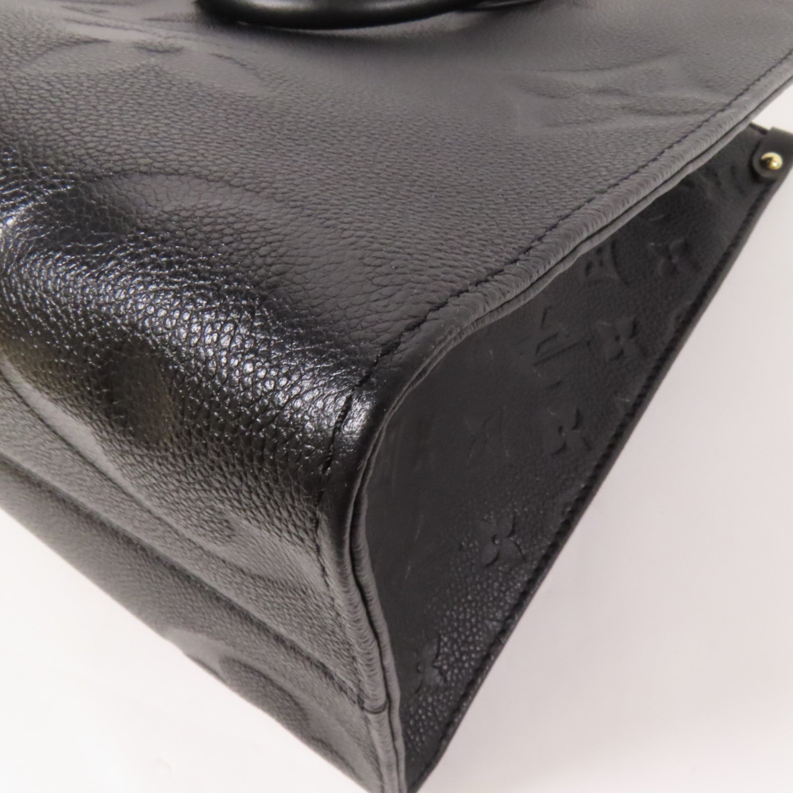 LOUIS VUITTON 【激減優惠】Monogram Empreinte On The Go MM金扣手挽肩背兩用袋