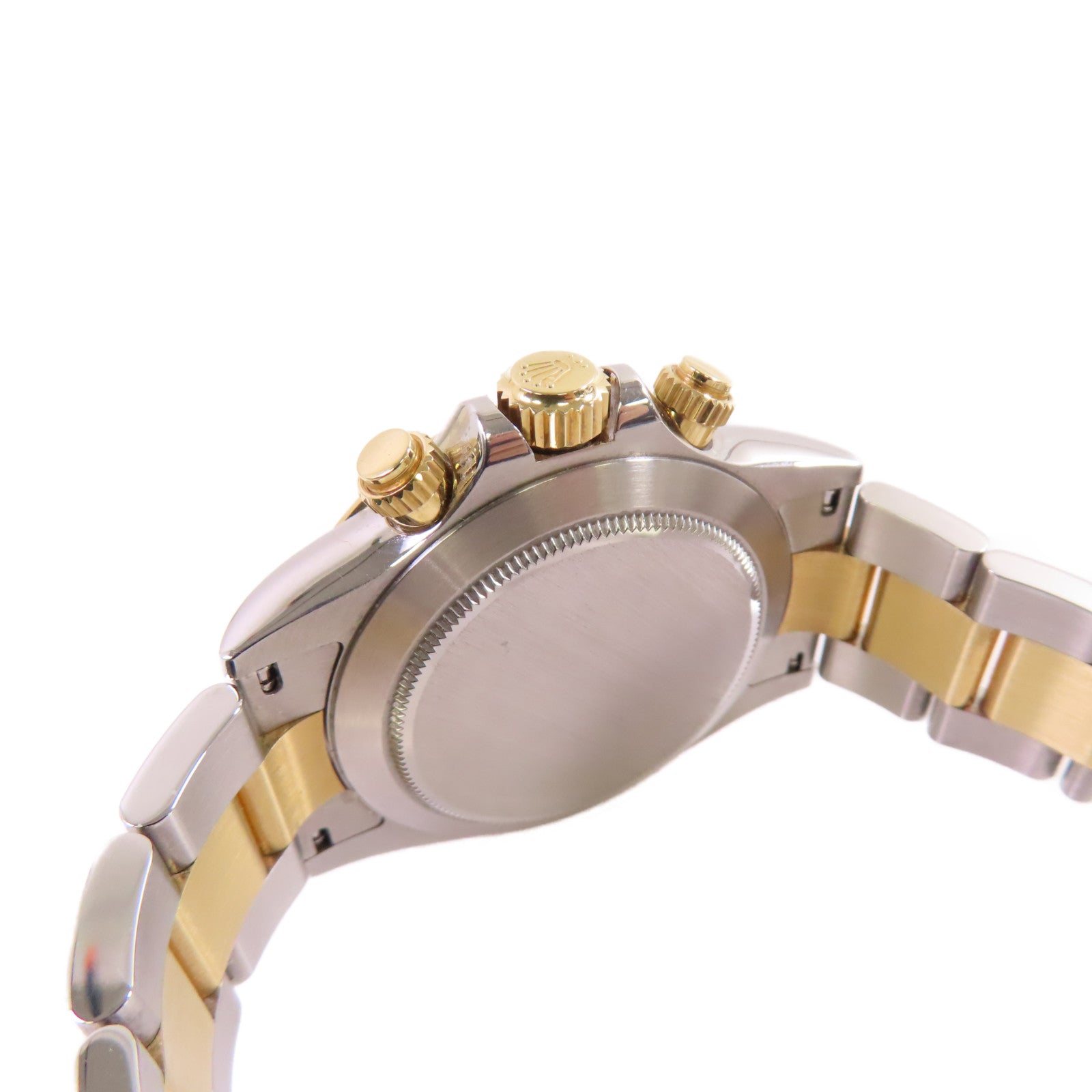 ROLEX Daytona Watch不鏽鋼/18K黃金自動機芯手錶金色