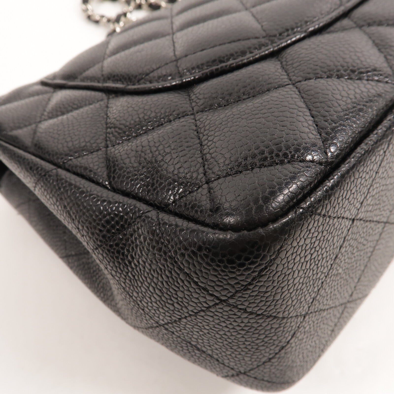CHANEL 牛皮皮革Large Classic肩背袋