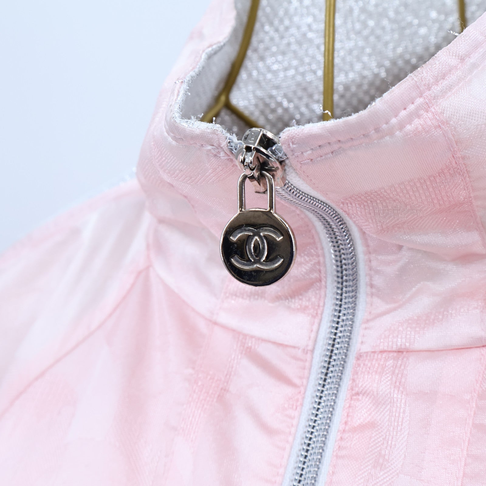 CHANEL Nylon/Silk Blouson外套