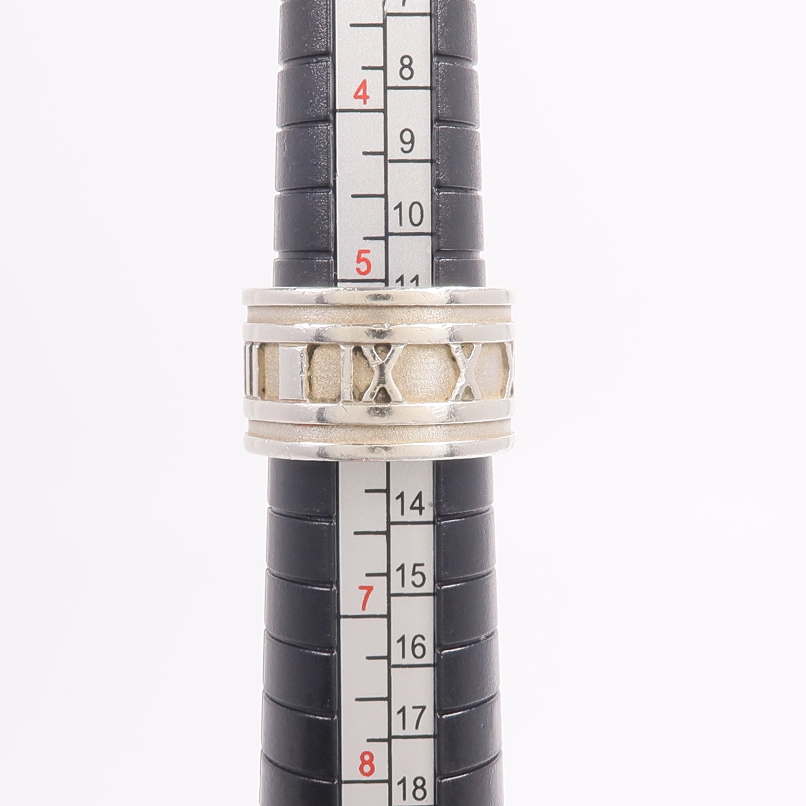 TIFFANY＆CO 925純銀Atlas Wide Band Ring戒指
