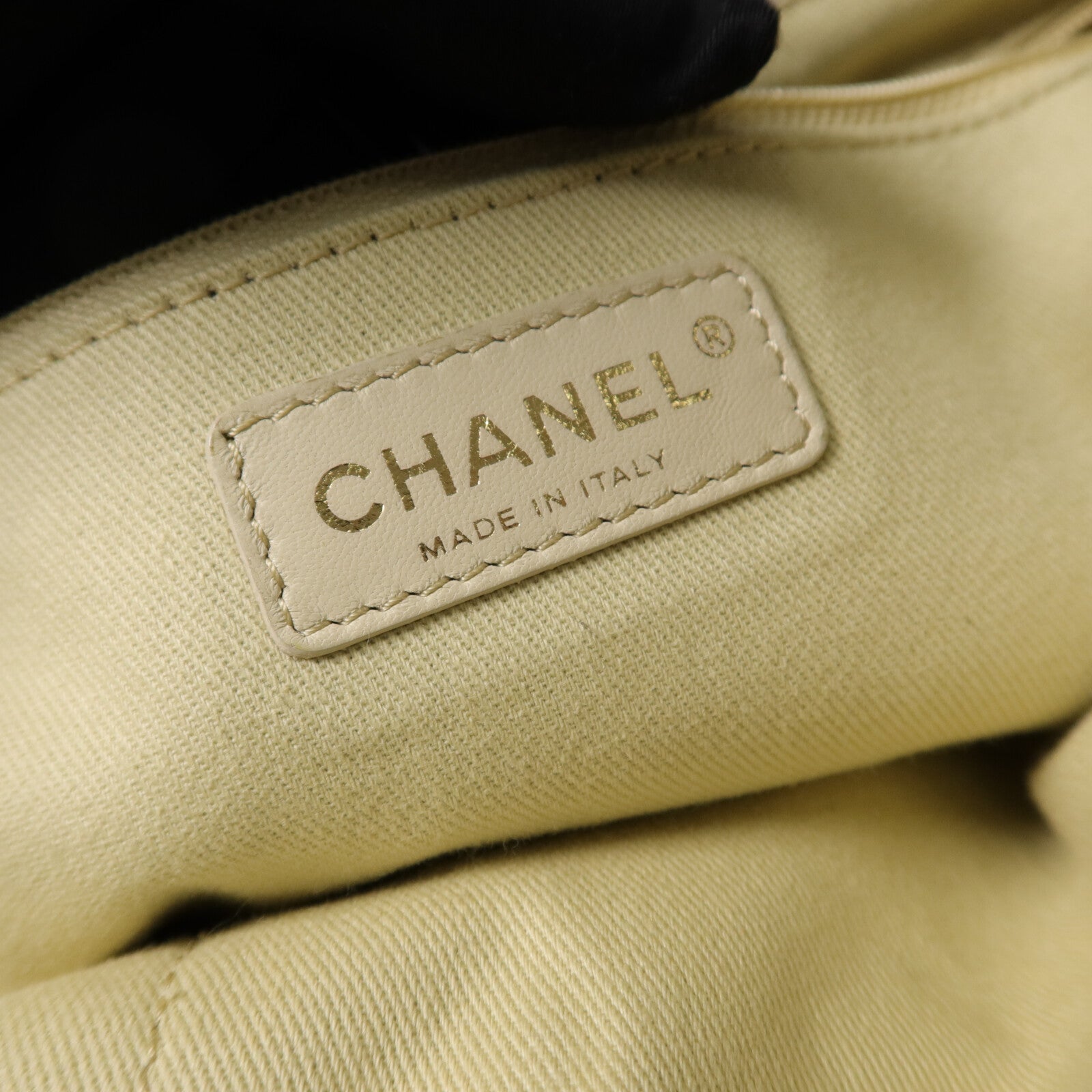 CHANEL 帆布Deauville Tote Bag手挽袋