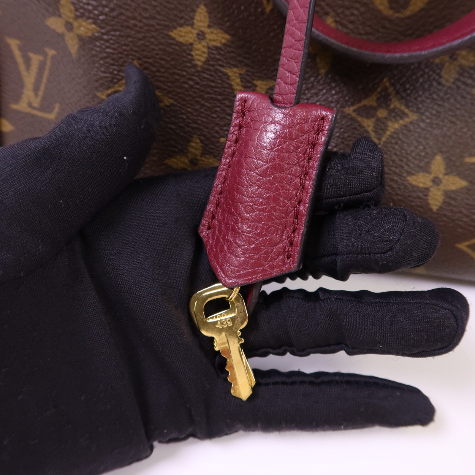 LOUIS VUITTON Monogram Retiro GM金扣手挽肩背兩用袋