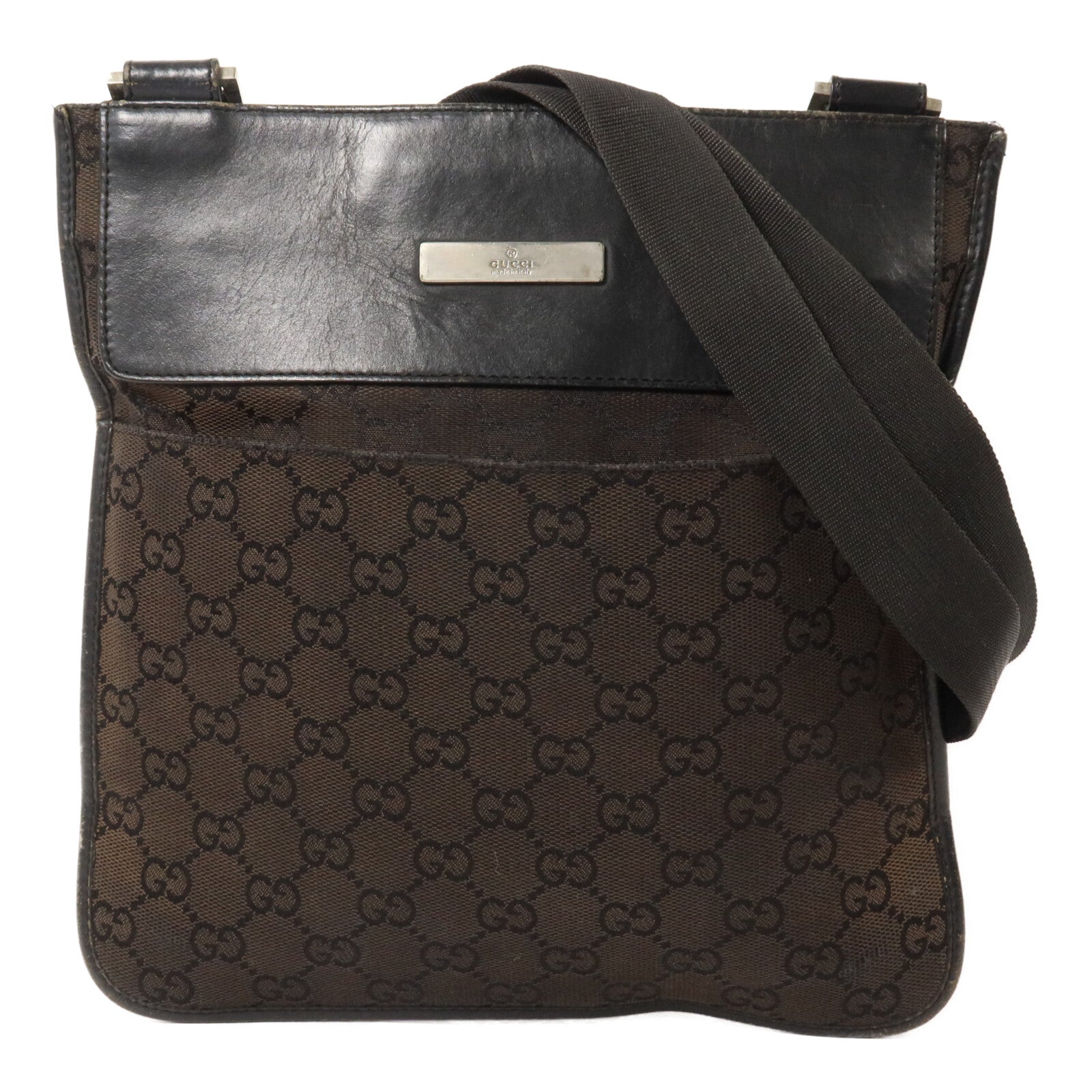 GUCCI 帆布Shoulder Bag肩背袋