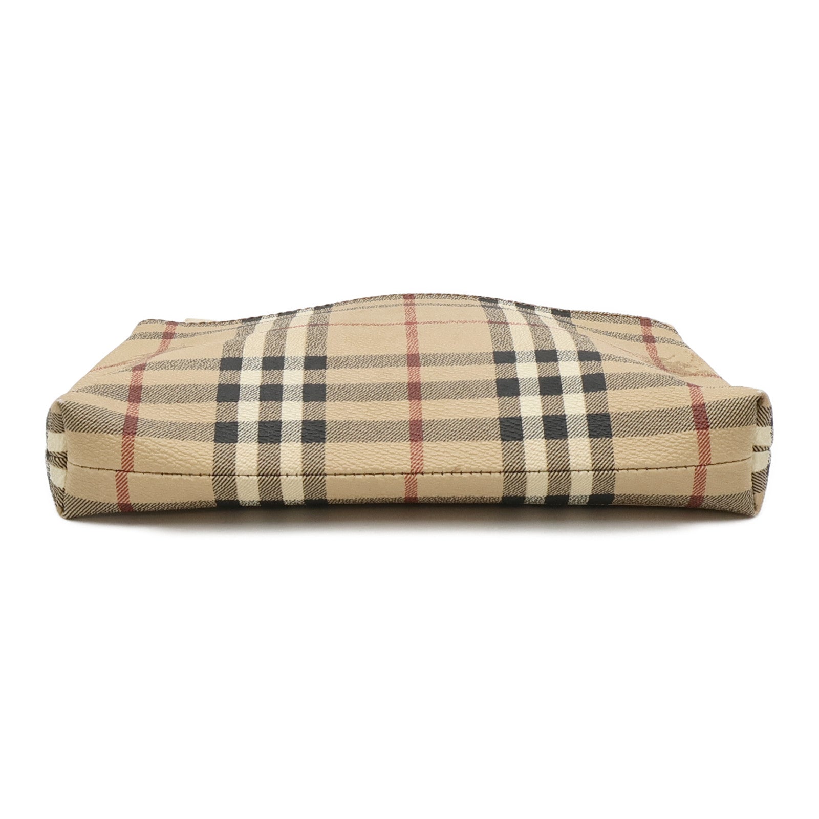 BURBERRY 塗層帆布Shoulder Bag金扣肩背袋