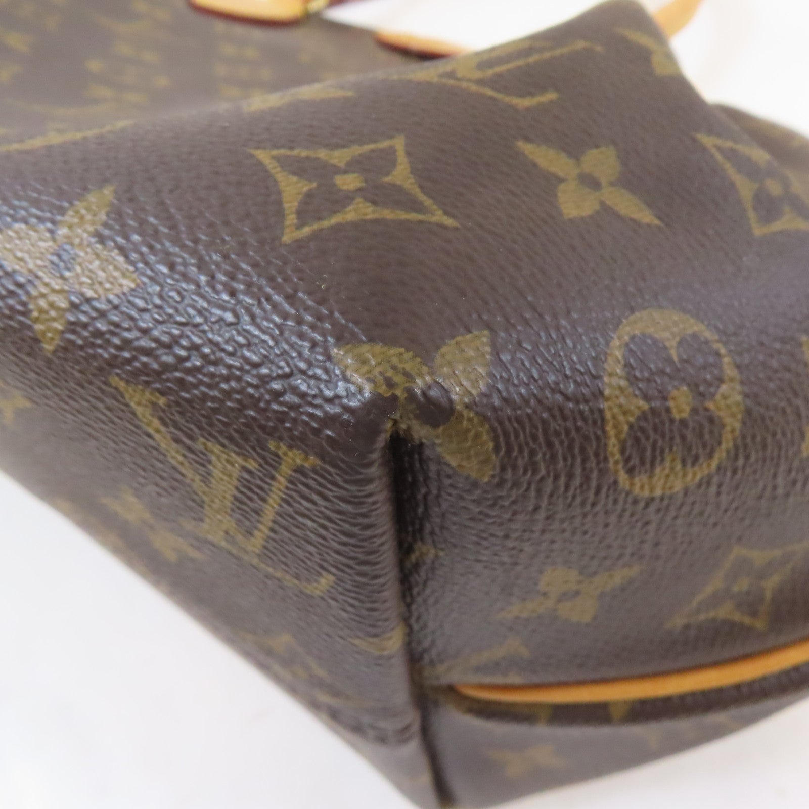LOUIS VUITTON Monogram Turenne MM金扣肩背袋啡色