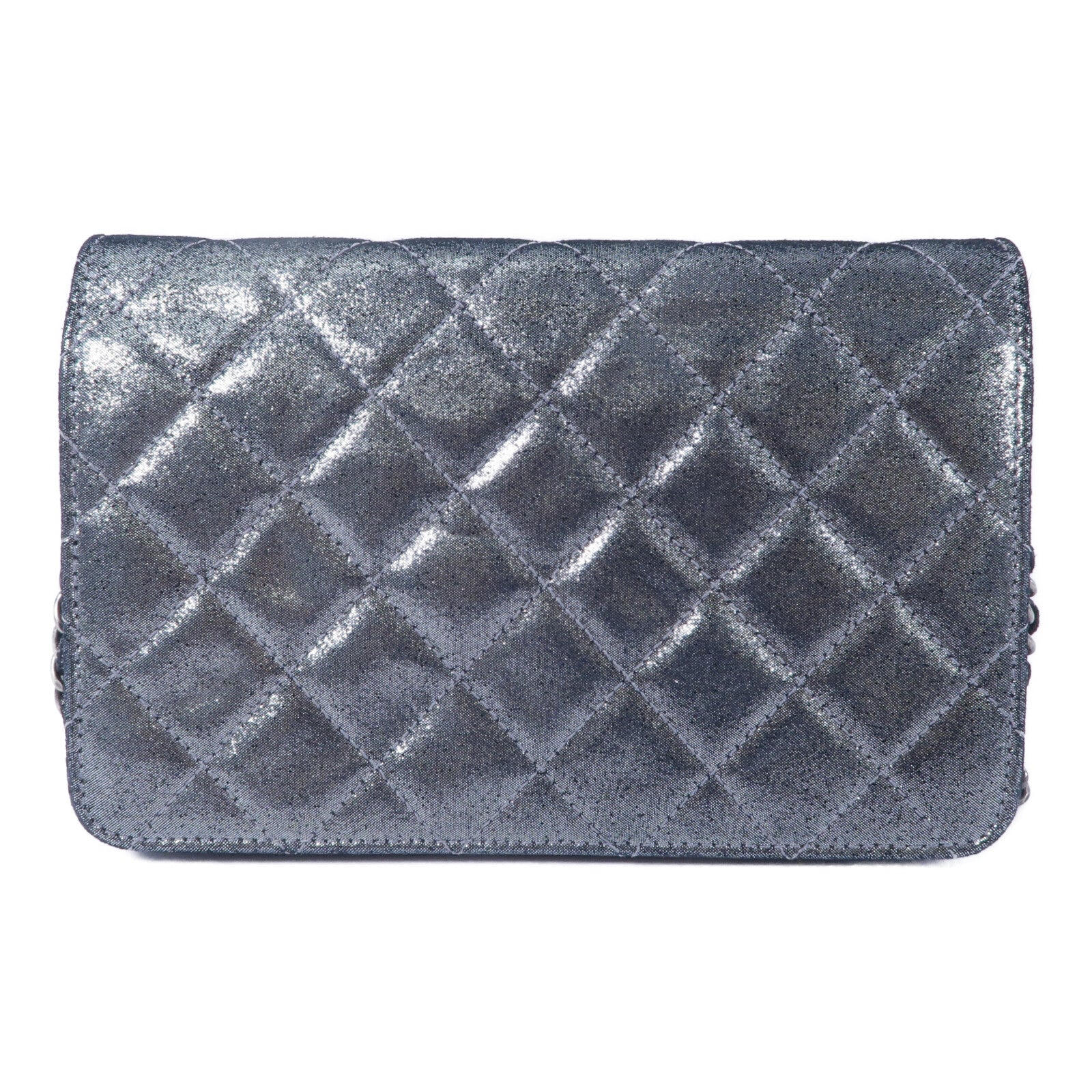 CHANEL 帆布Wallet On Chain鏈帶肩背袋