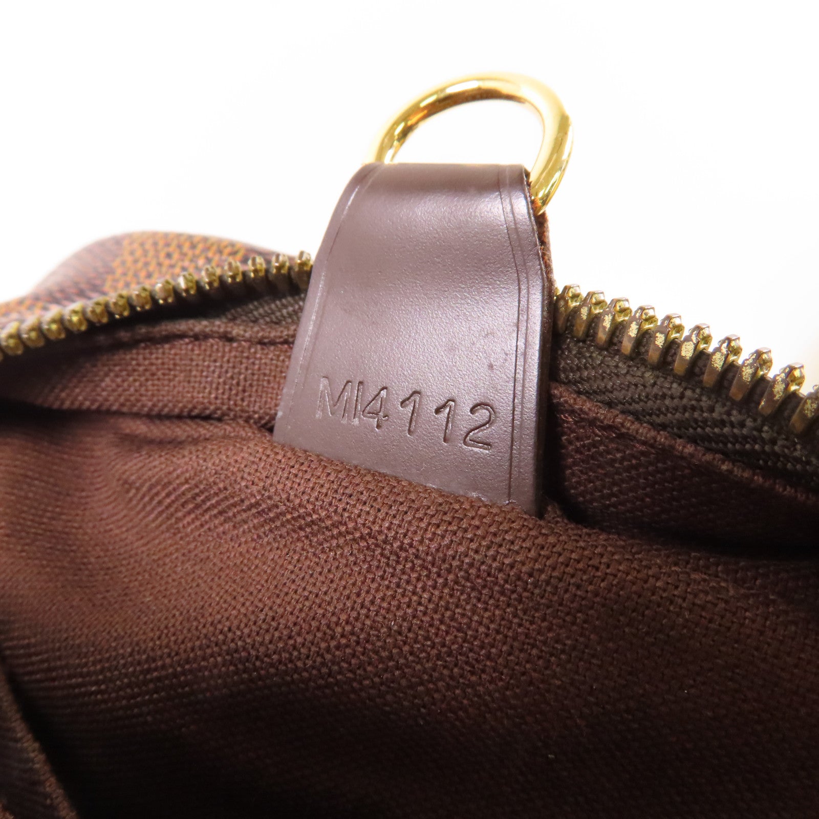 LOUIS VUITTON LV GHW Shelton MM Shoulder Bag N41149 Damier Brown