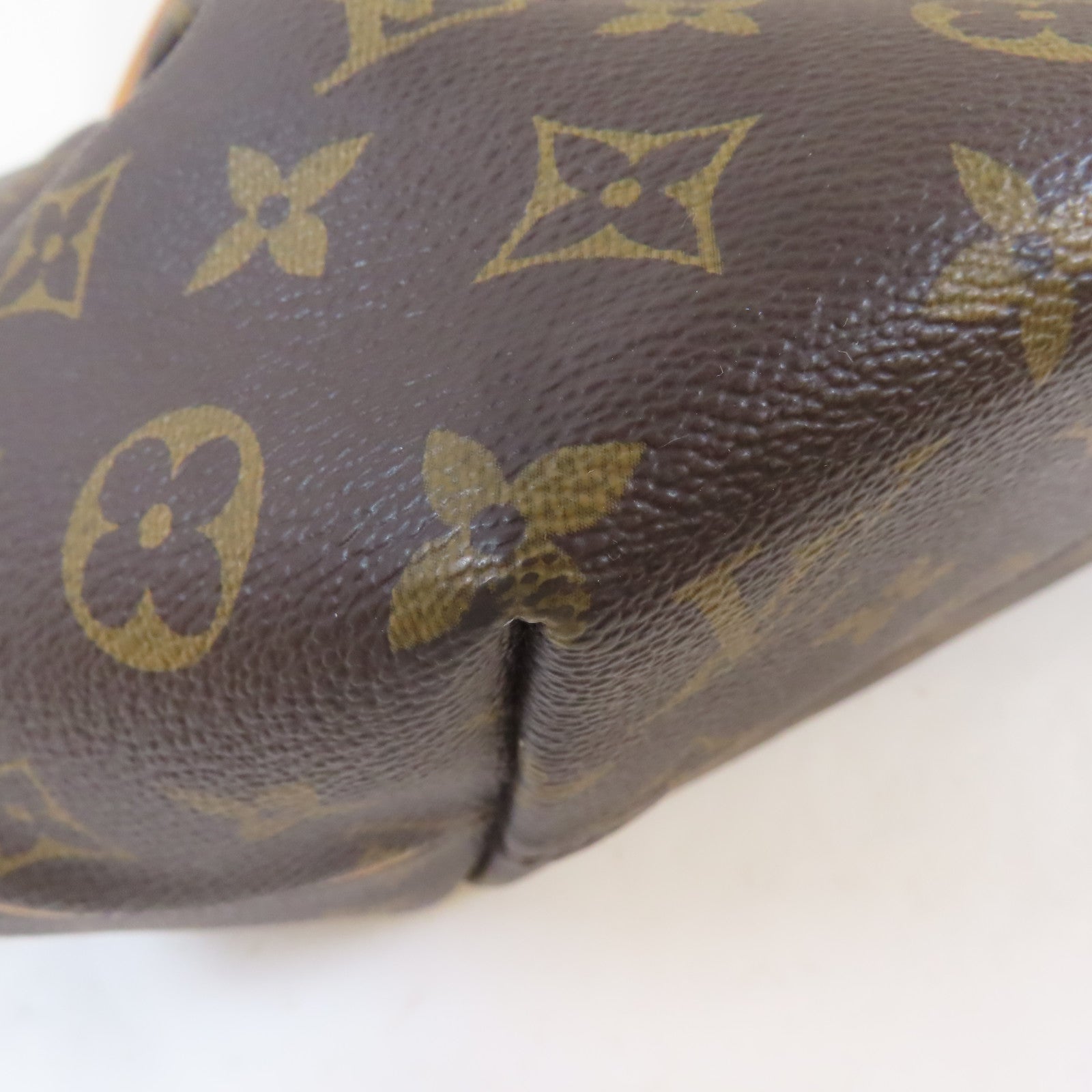 LOUIS VUITTON Monogram Turenne MM金扣肩背袋啡色