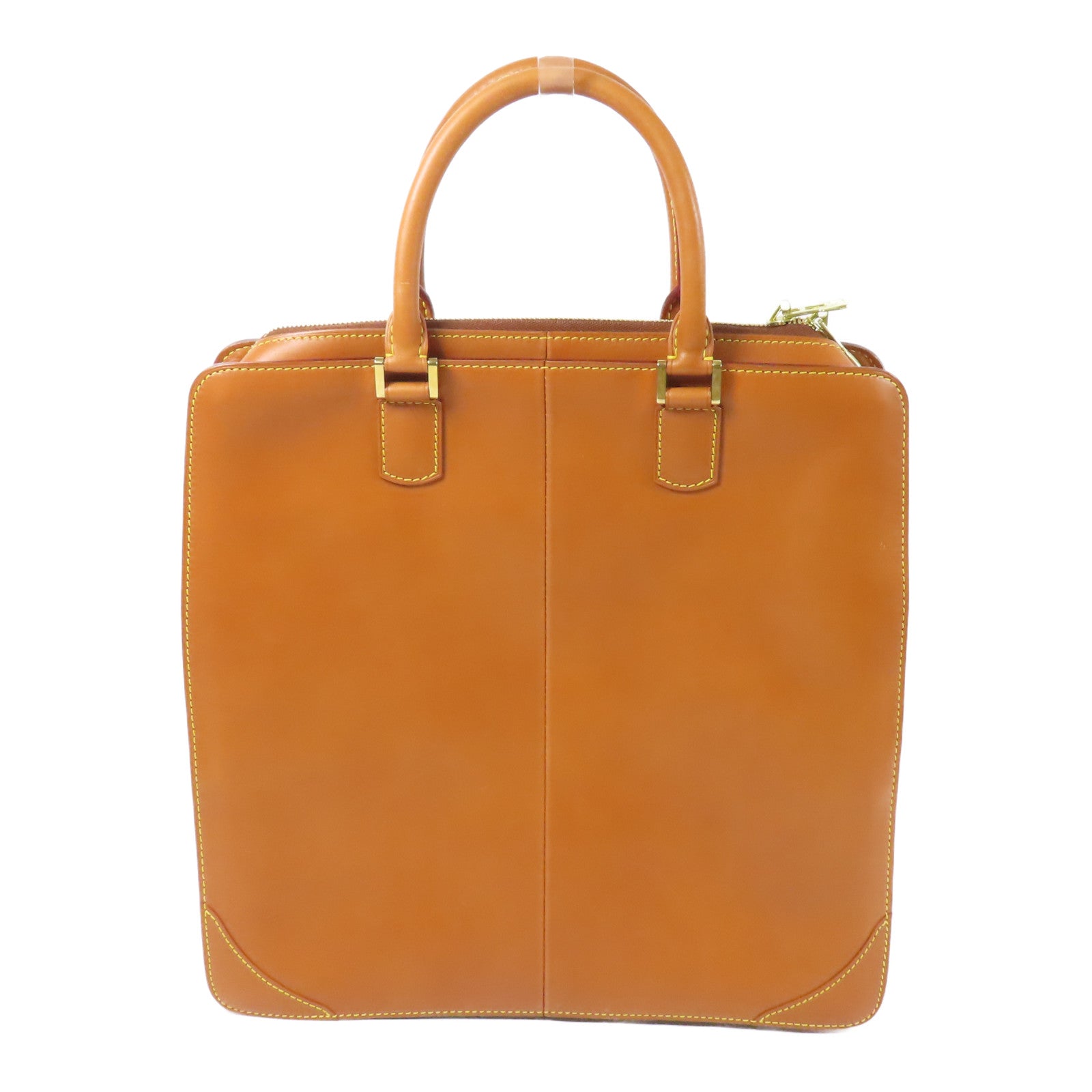 LOUIS VUITTON 皮革Negeb PM金扣手挽袋