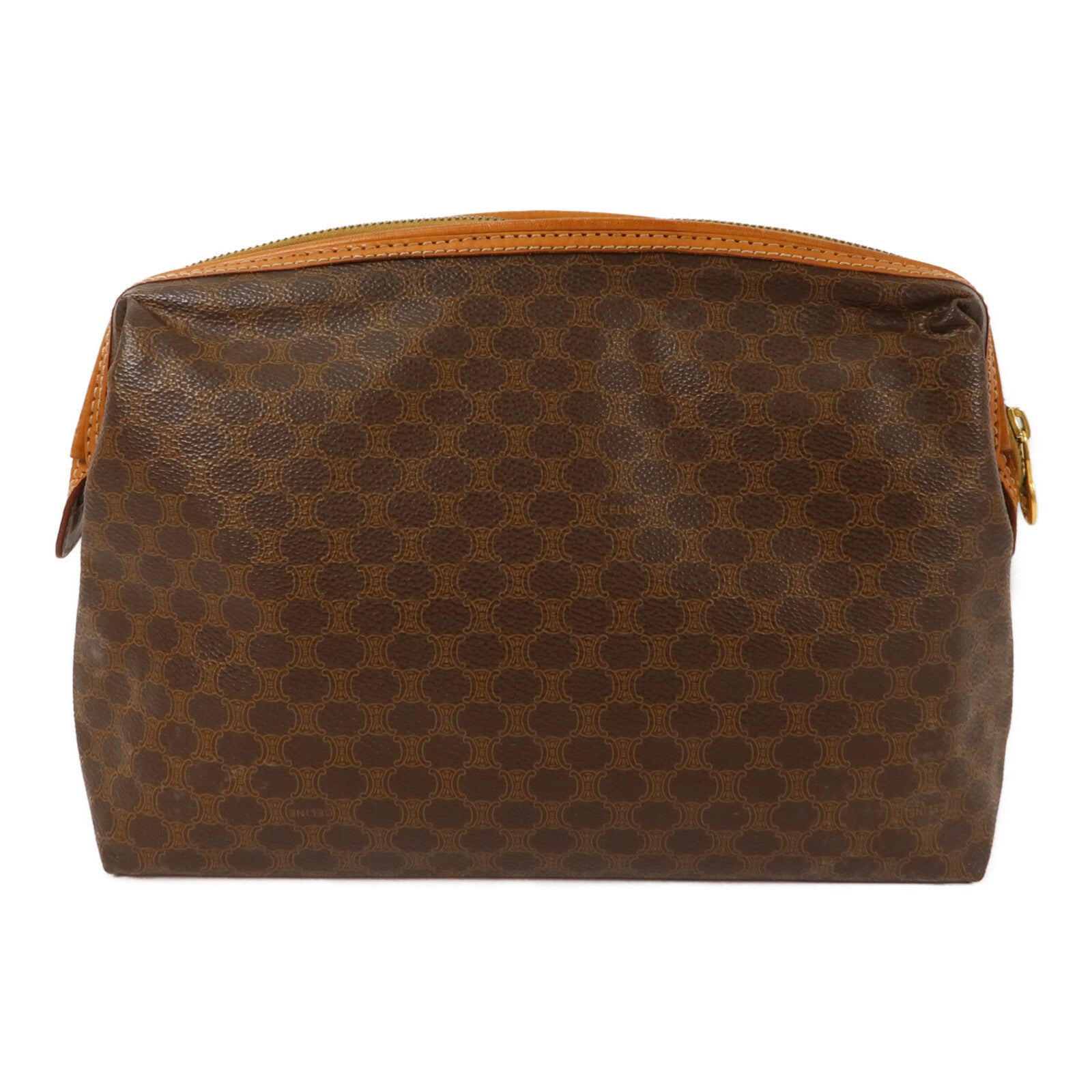 CELINE 塗層帆布Pouch Vintage手提包