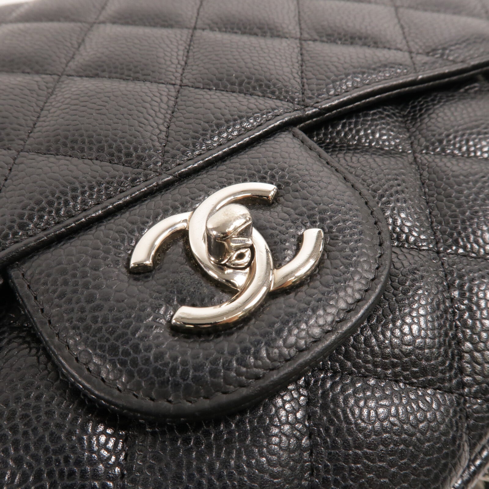 CHANEL 牛皮皮革Large Classic肩背袋