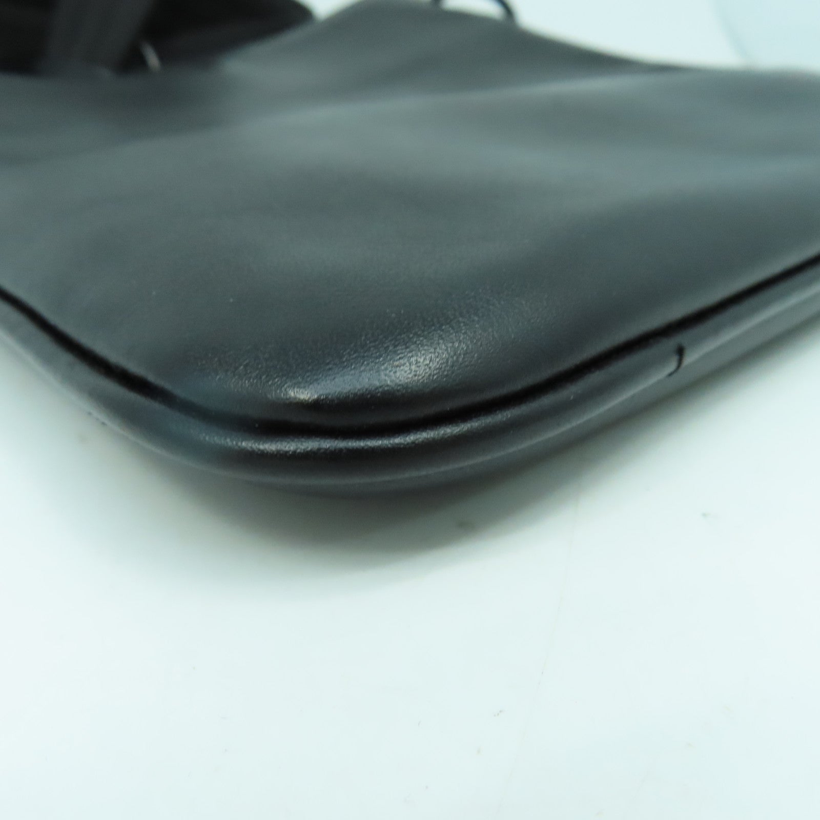 BOTTEGA VENETA 【清倉大減價】羊皮皮革Shoulder Bag肩背袋黑色