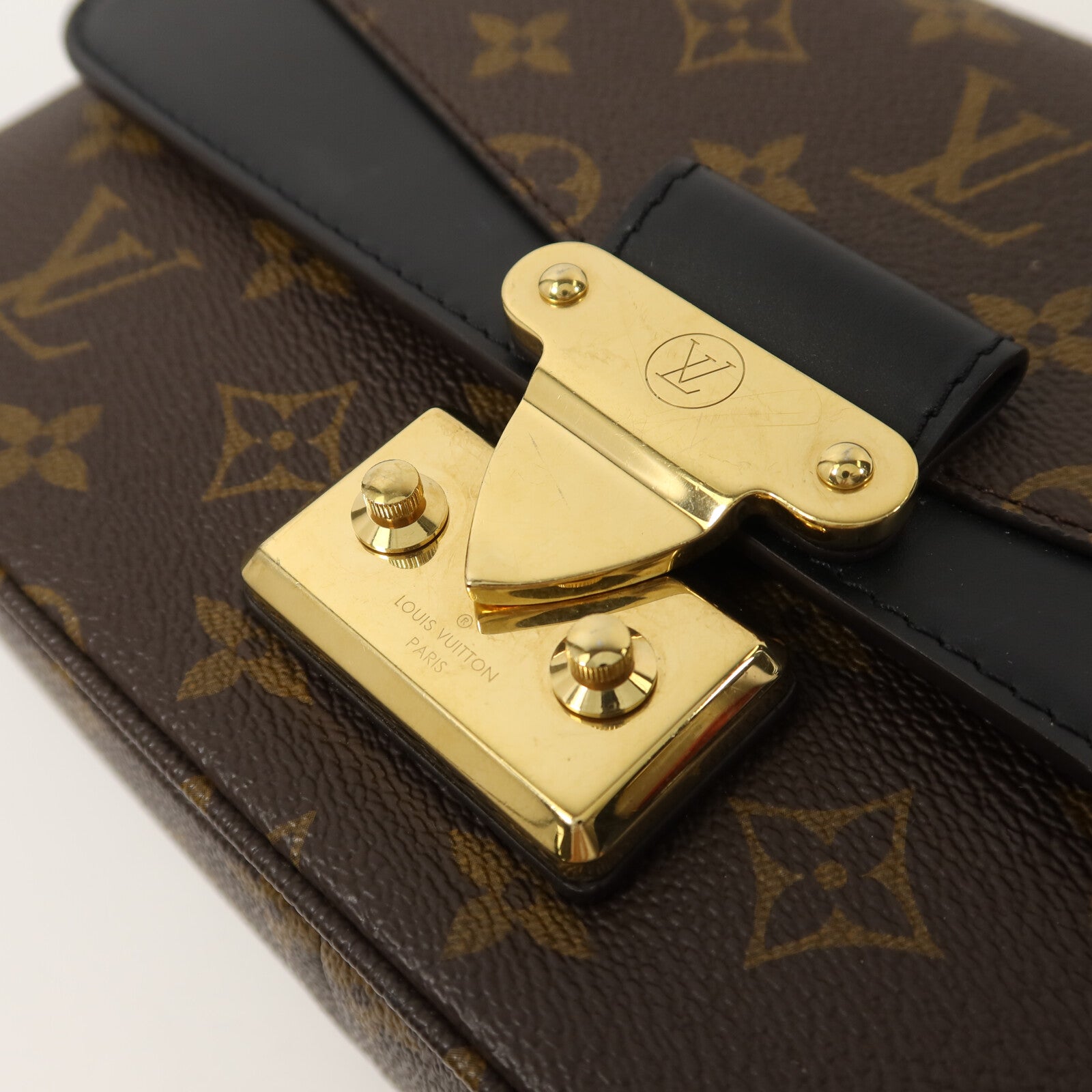 LOUIS VUITTON Monogram Marceau鏈帶肩背袋