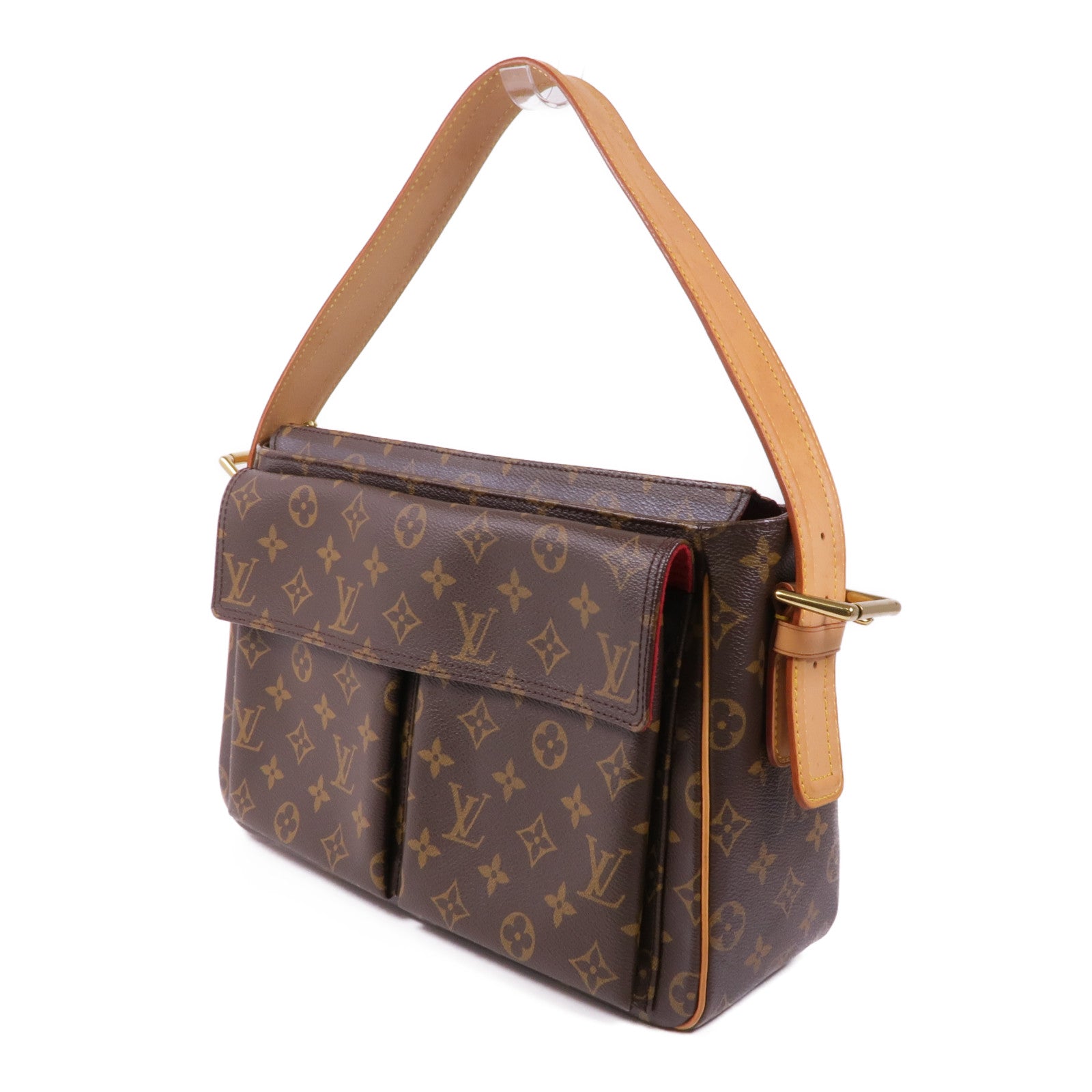 LOUIS VUITTON Monogram Viva Cite GM金扣肩背袋