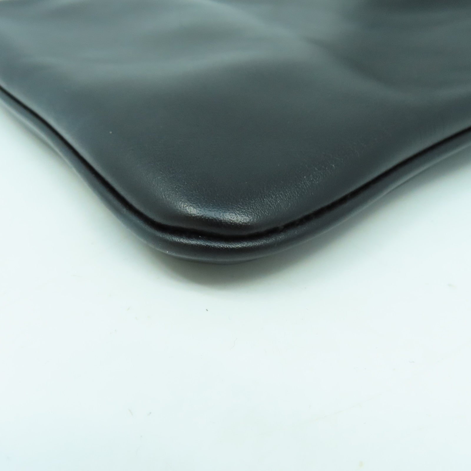 BOTTEGA VENETA 【清倉大減價】羊皮皮革Shoulder Bag肩背袋黑色