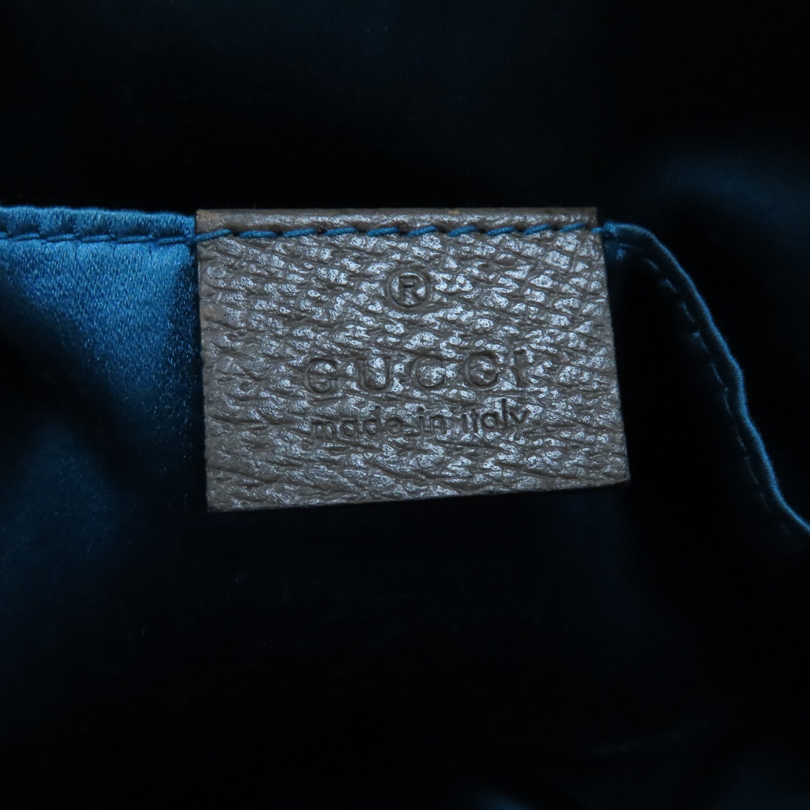 GUCCI 塗層帆布Ophidia GG金扣肩背袋啡色