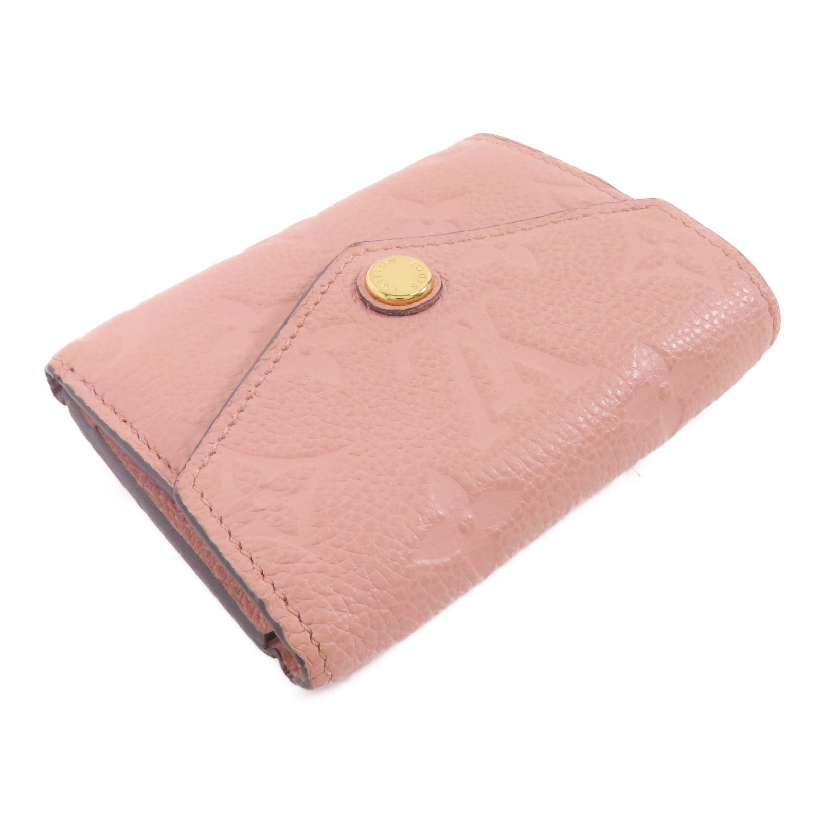 LOUIS VUITTON Monogram Empreinte Zoe Wallet金扣短錢包