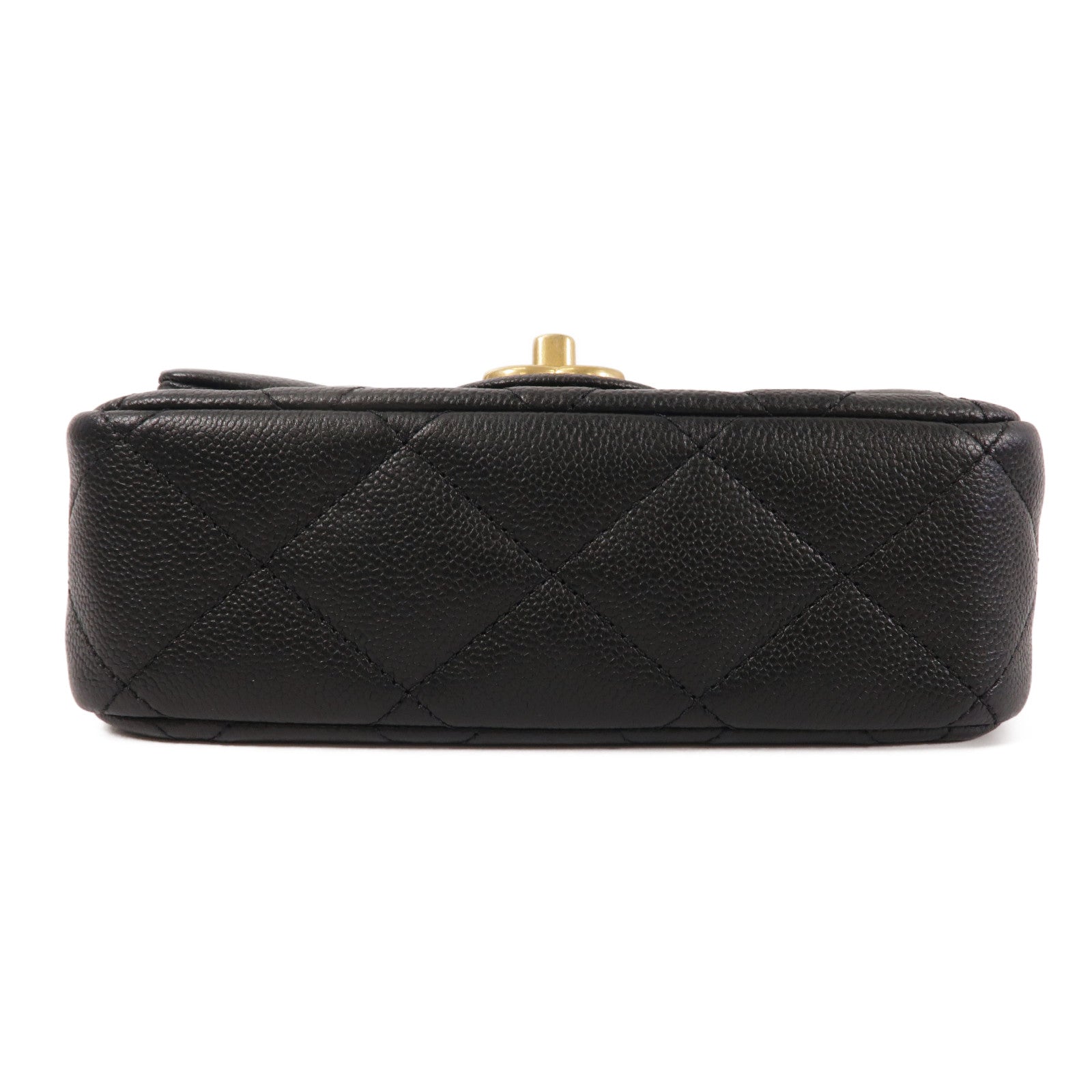CHANEL 牛皮皮革Heart Crush Mini Flap Bag鏈帶肩背袋