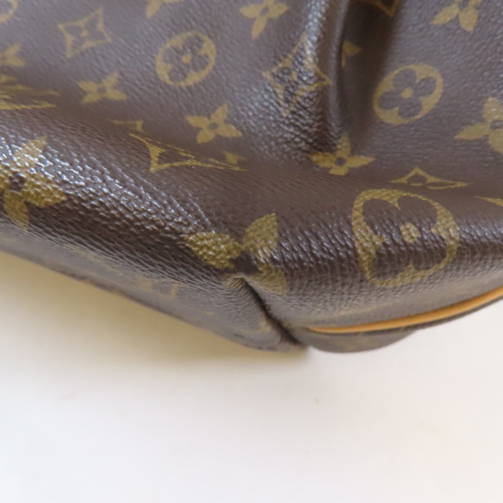 LOUIS VUITTON Monogram Turenne MM金扣肩背袋啡色
