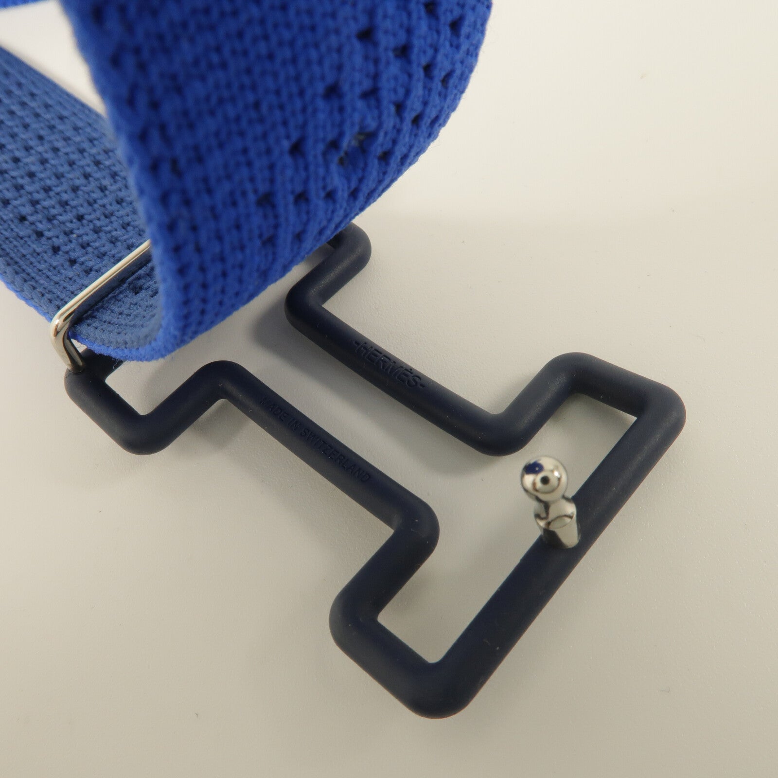 HERMES 尼龍Tonight Knit Belt皮帶