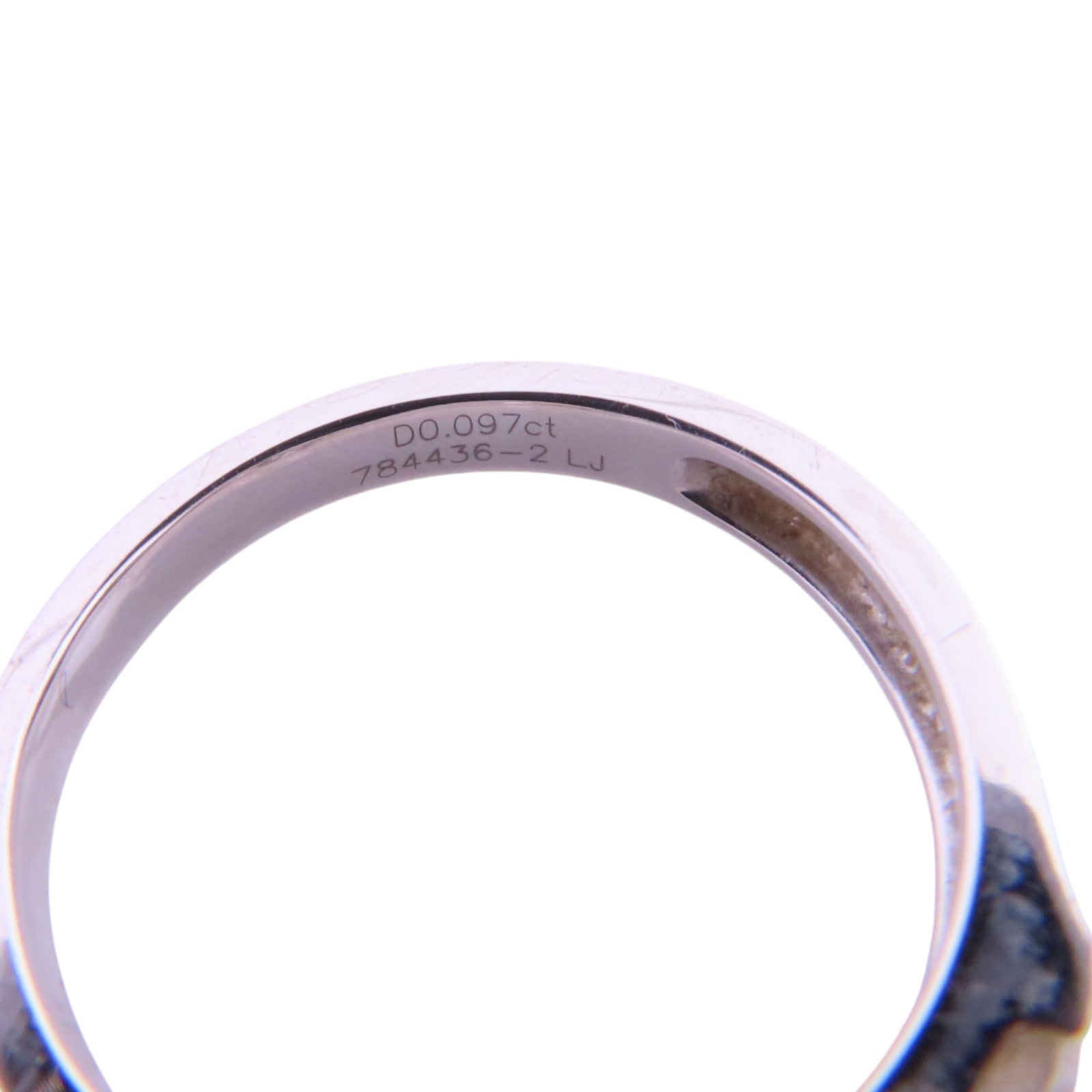 JEWELRY 【激減優惠】18K白金Diamond Ring鑽石戒指US#5