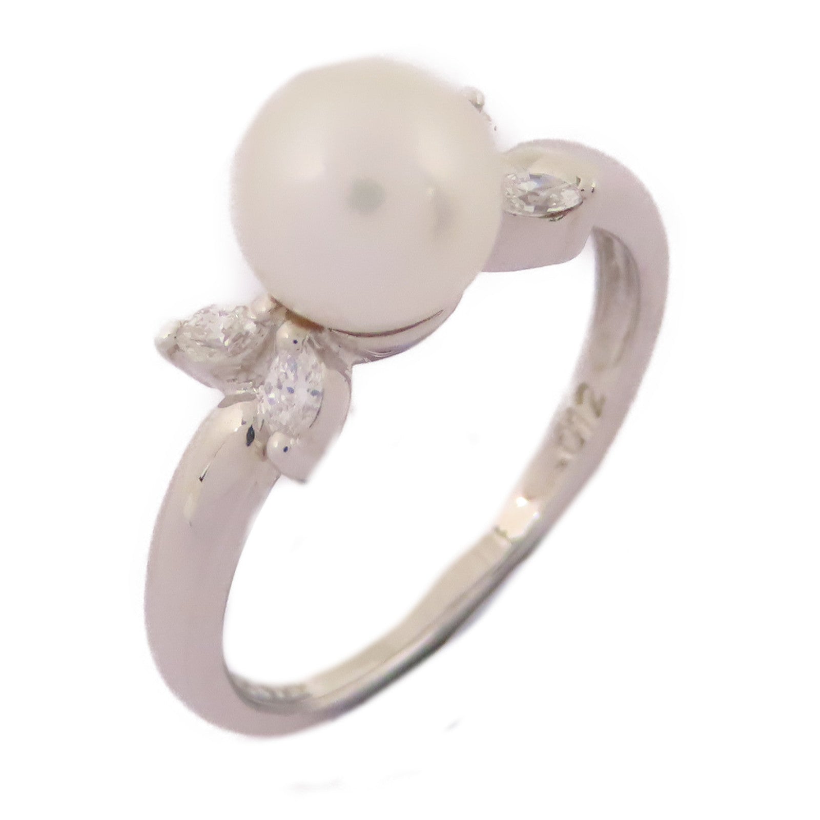 JEWELRY 【激減優惠】18K白金Diamond Ring鑽石戒指US#5.25