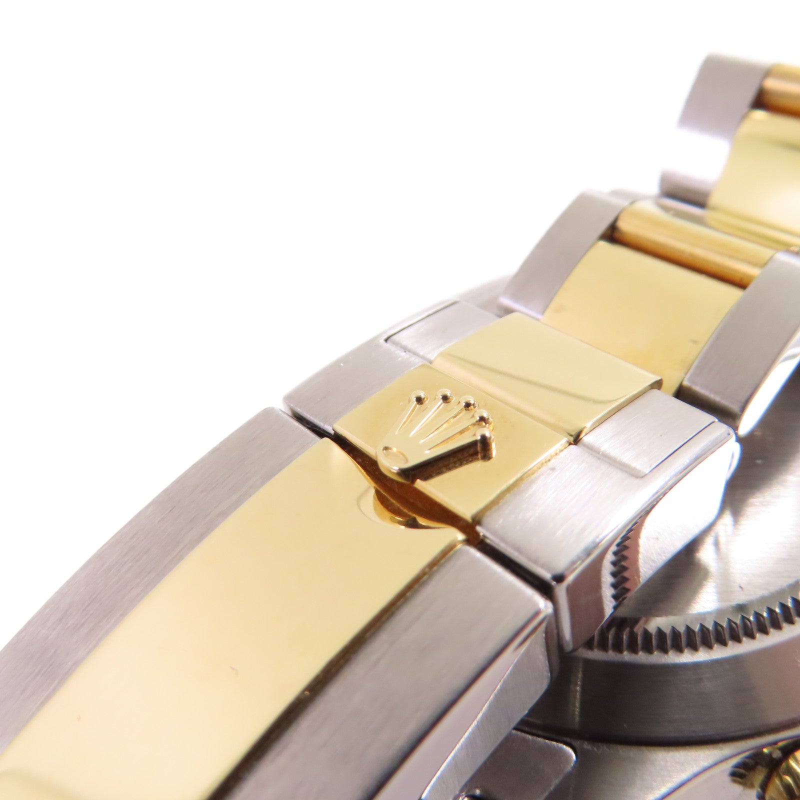 ROLEX Daytona Watch不鏽鋼/18K黃金自動機芯手錶金色