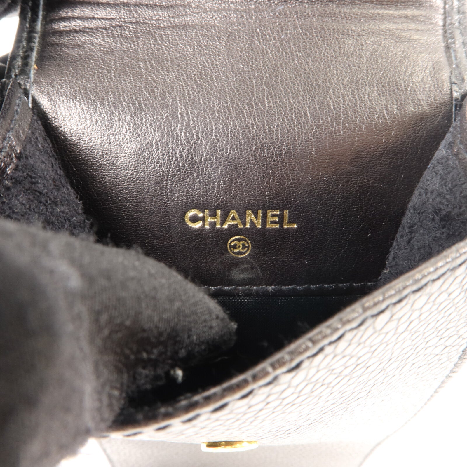 CHANEL 牛皮皮革Glasses/Phone Case眼鏡/手機袋