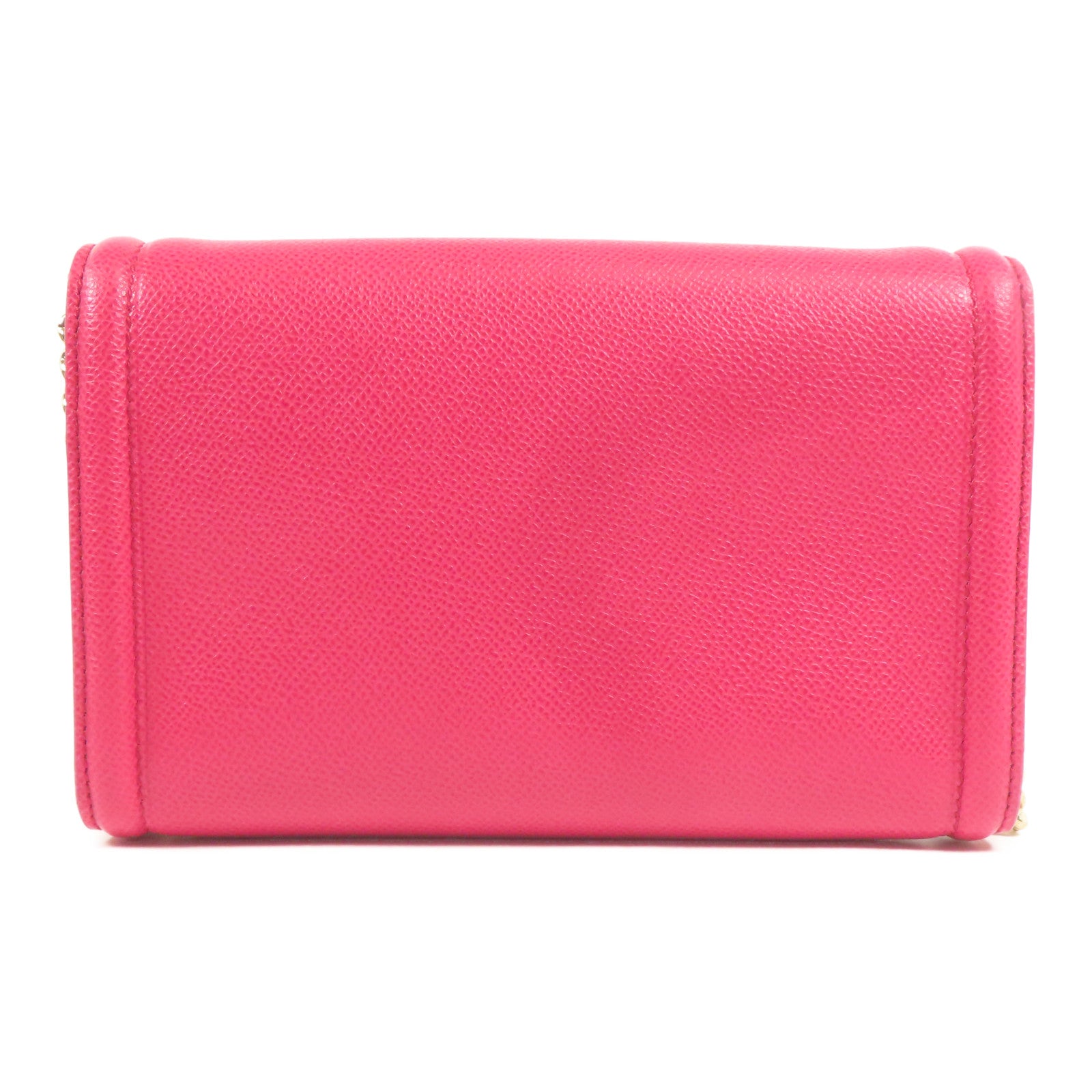 Salvatore Ferragamo 牛皮皮革Shoulder Bag金扣鏈帶肩背袋