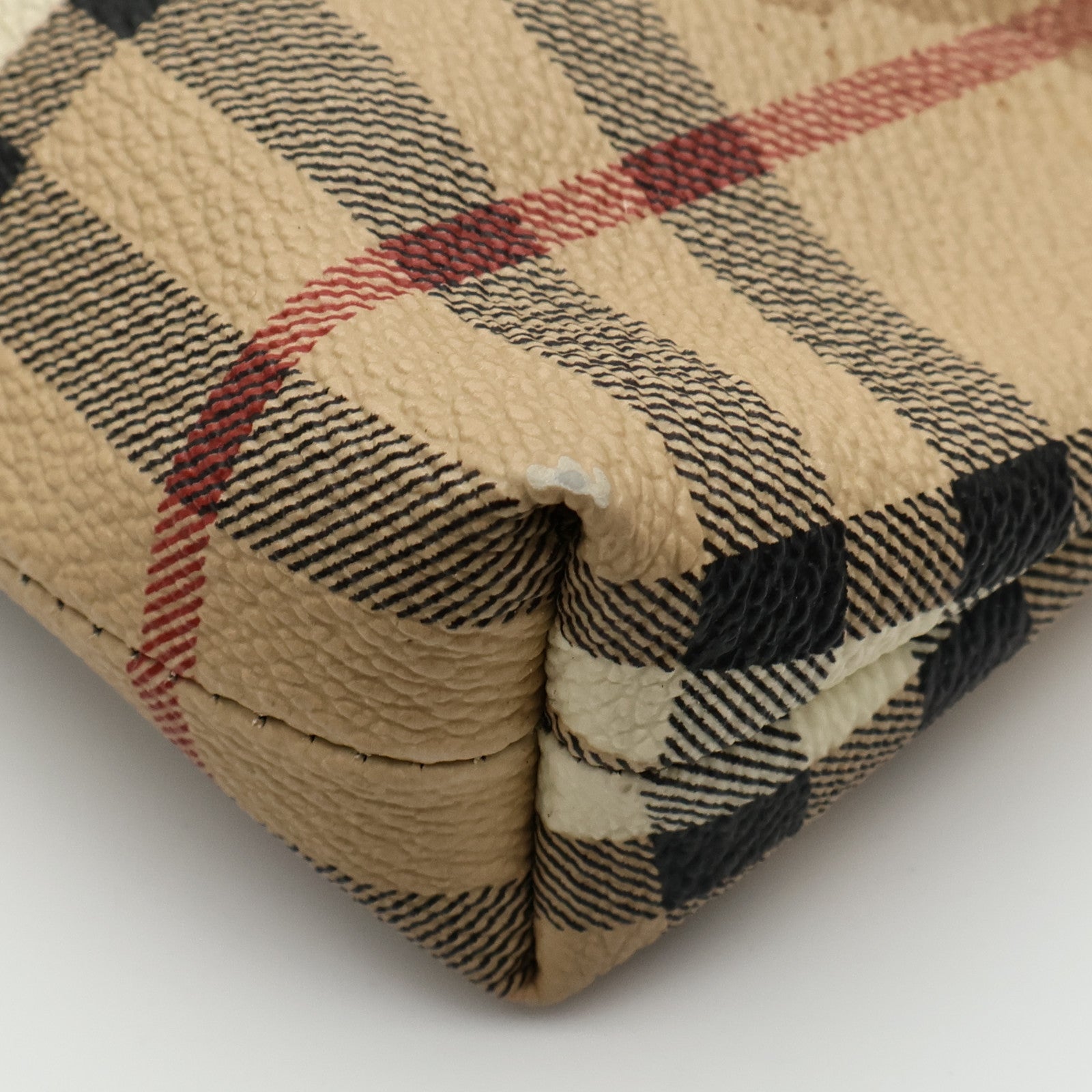 BURBERRY 塗層帆布Shoulder Bag金扣肩背袋