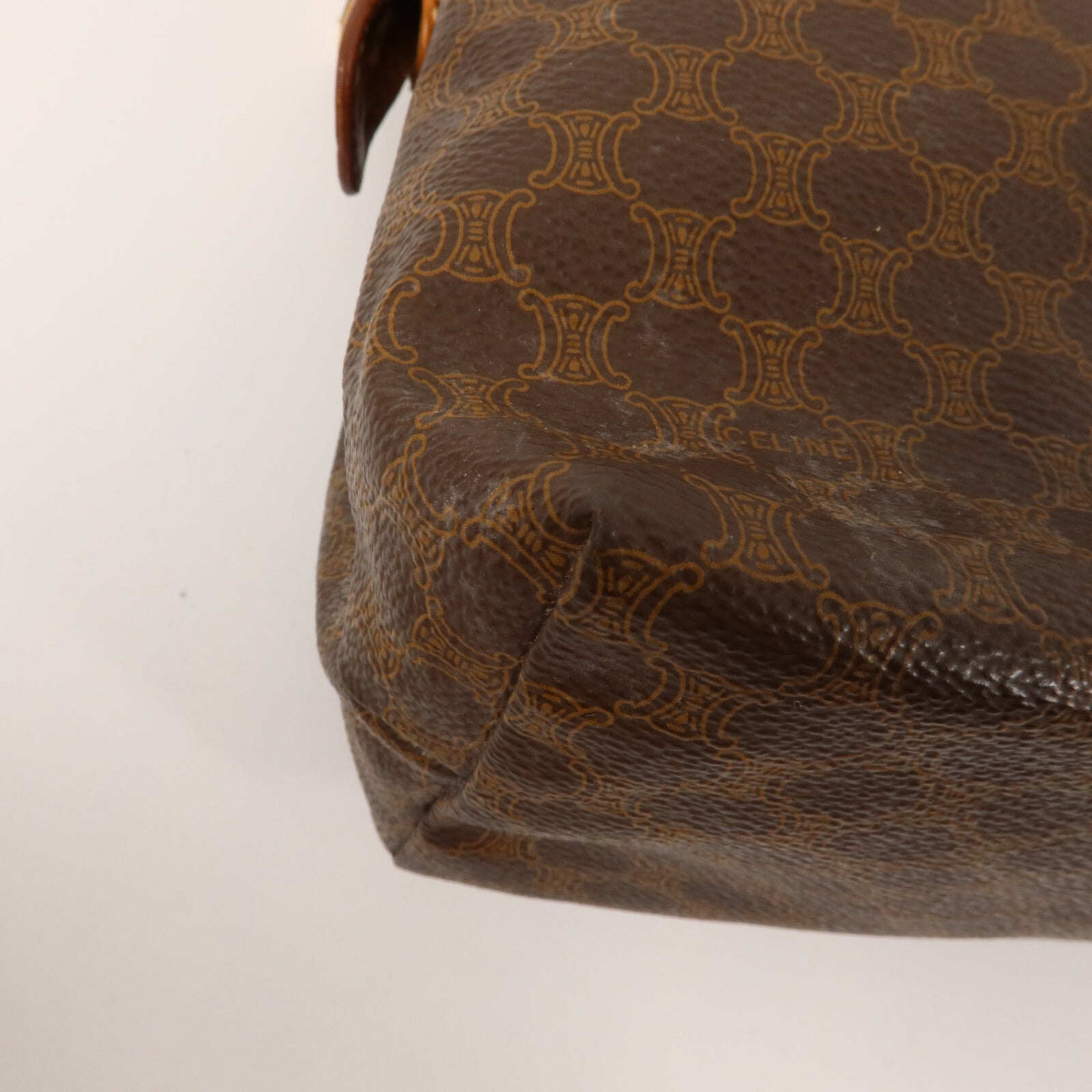 CELINE 塗層帆布Pouch Vintage手提包