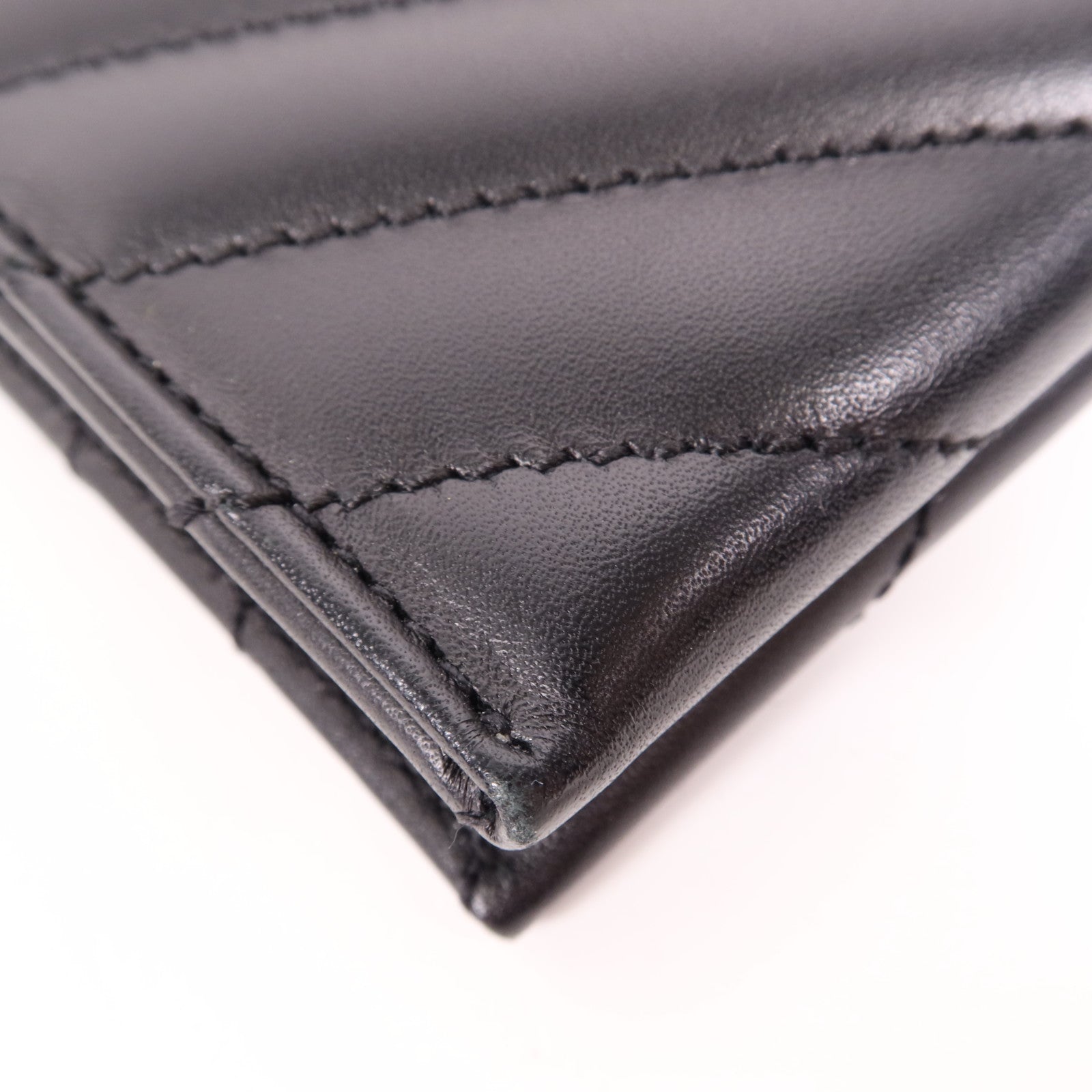 SAINT LAURENT 牛皮皮革Chain Shoulder金扣鏈帶肩背袋