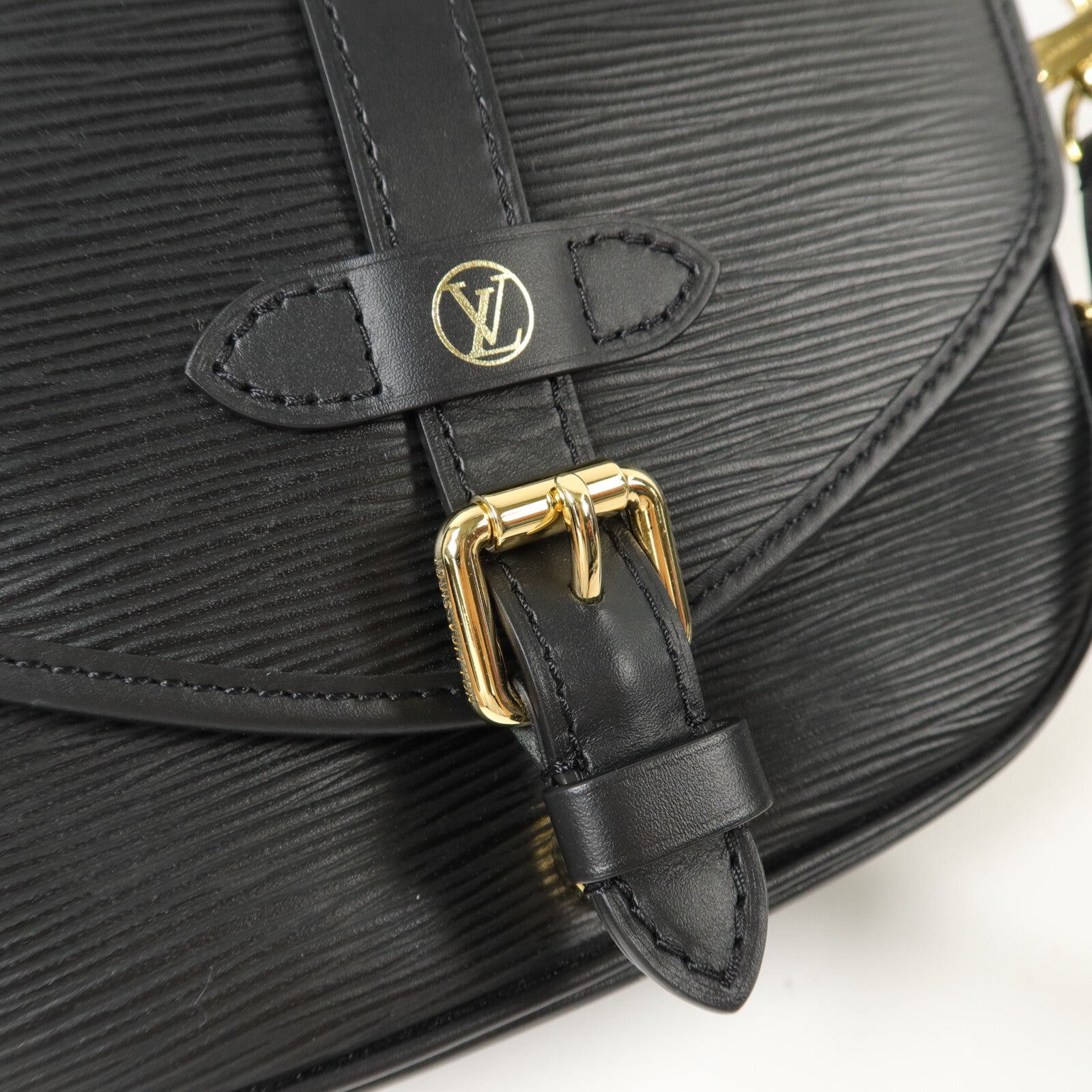 LOUIS VUITTON Epi Saumur BB手挽肩背兩用袋
