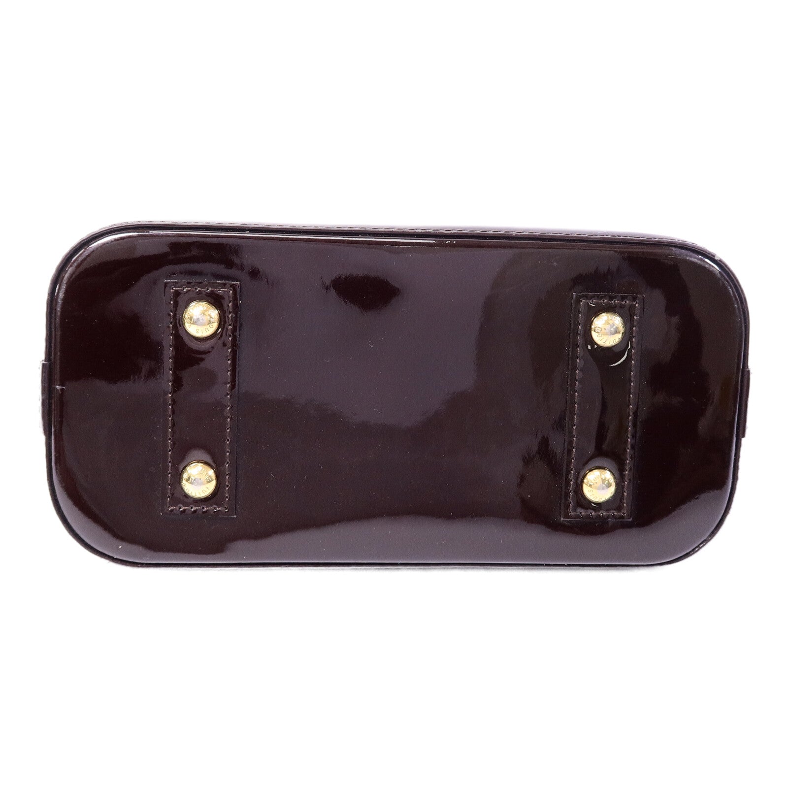 LOUIS VUITTON Monogram Vernis Alma BB手挽肩背兩用袋