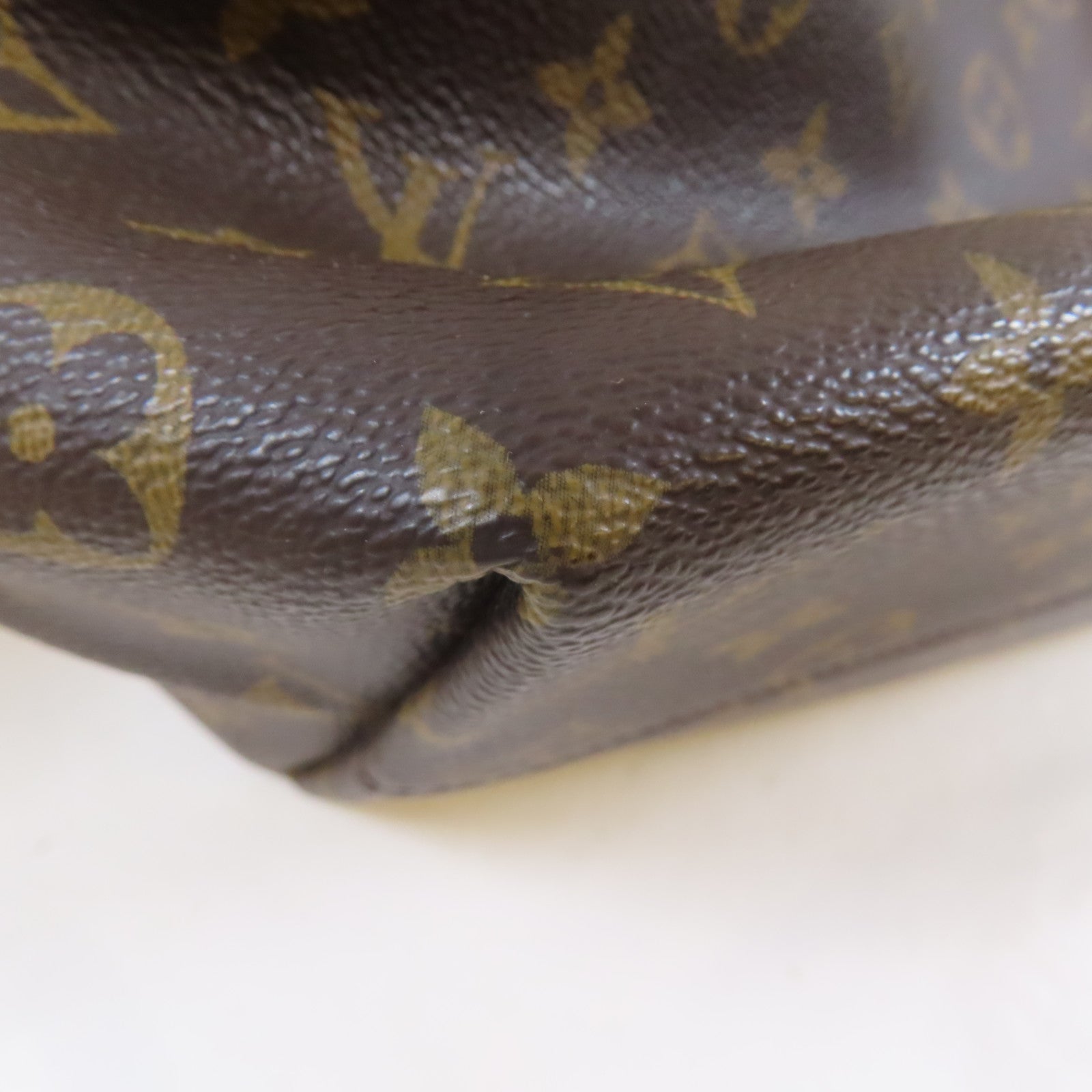 LOUIS VUITTON Monogram Turenne MM金扣肩背袋啡色