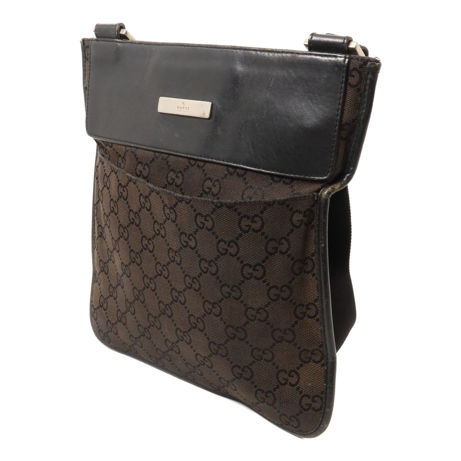 GUCCI 帆布Shoulder Bag肩背袋