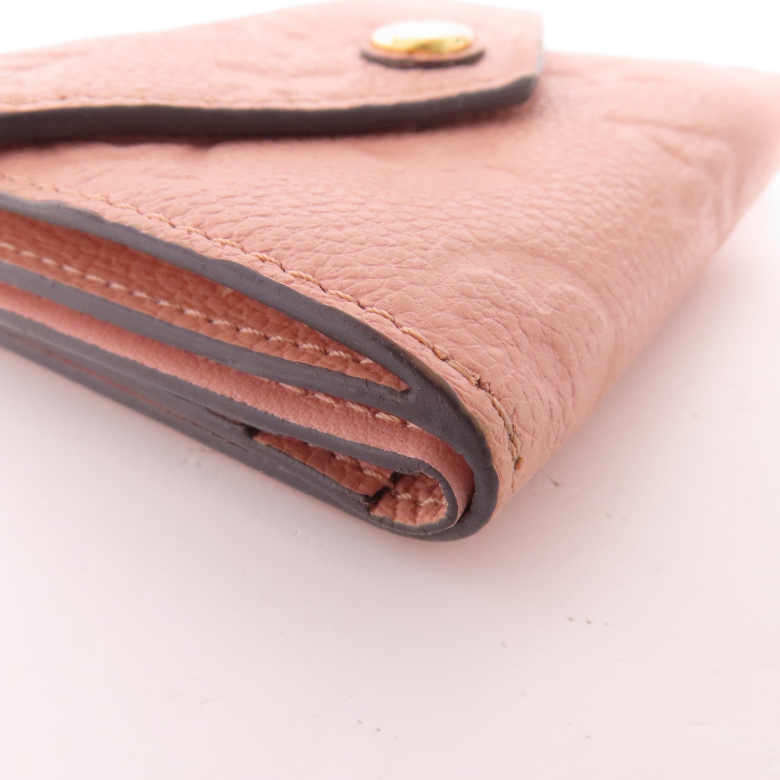 LOUIS VUITTON Monogram Empreinte Zoe Wallet金扣短錢包