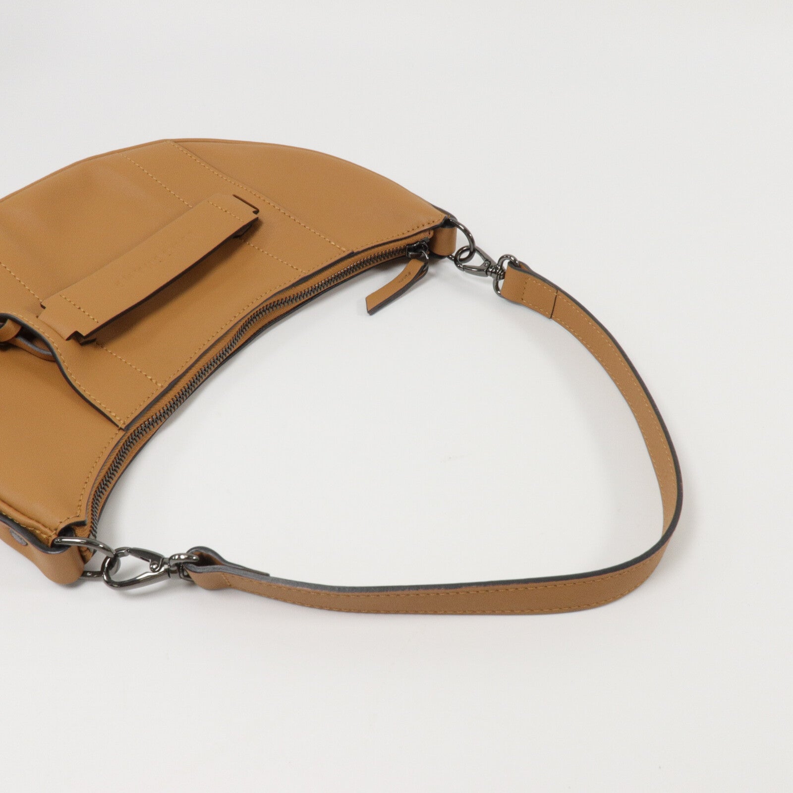 Longchamp 牛皮皮革Shoulder Bag肩背袋