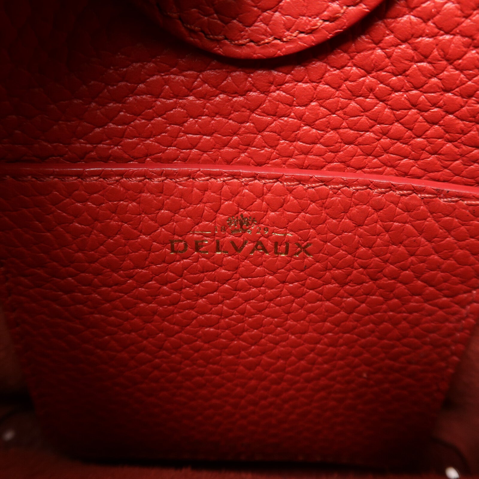 Delvaux 牛皮皮革Pin Mini Bucket手挽肩背兩用袋