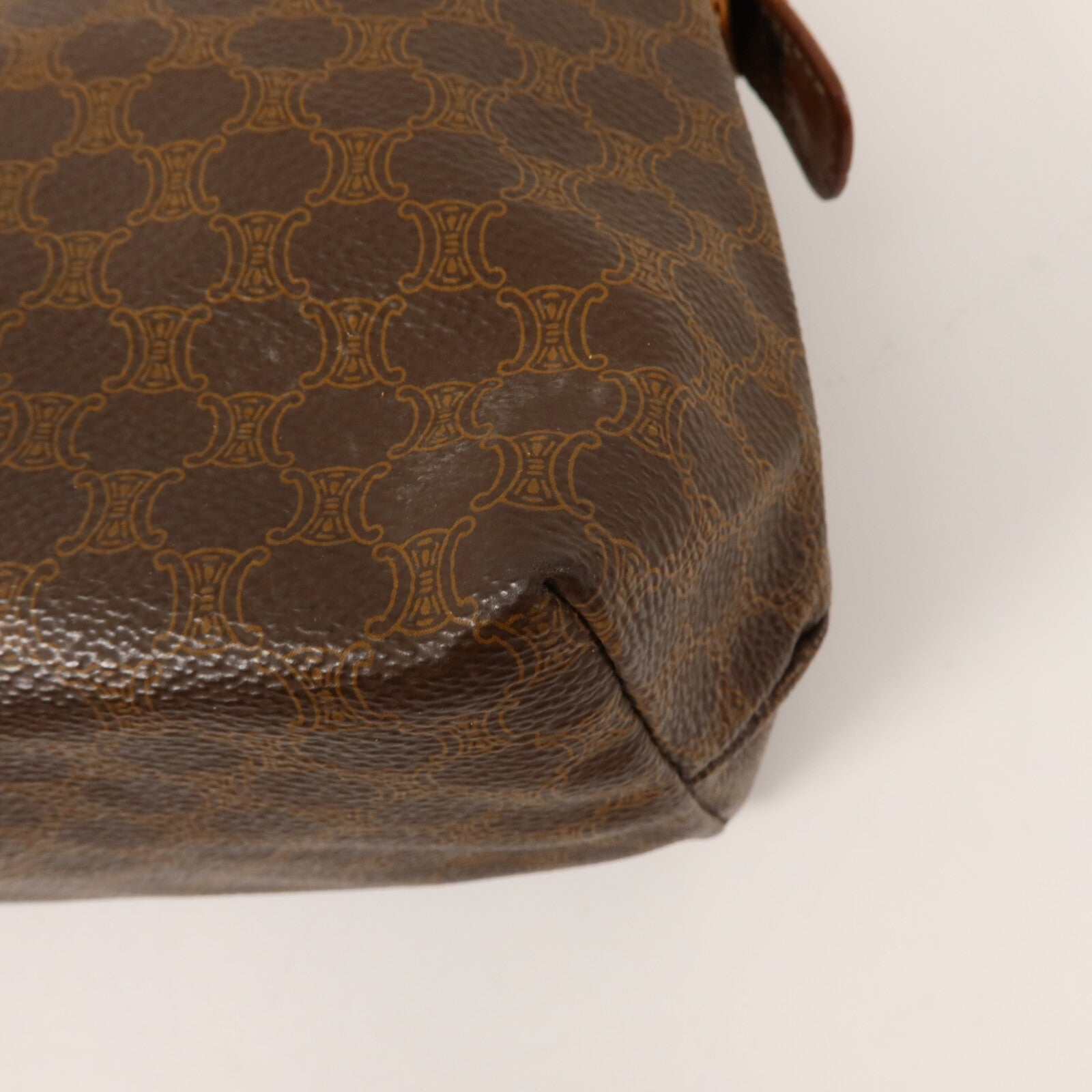 CELINE 塗層帆布Pouch Vintage手提包