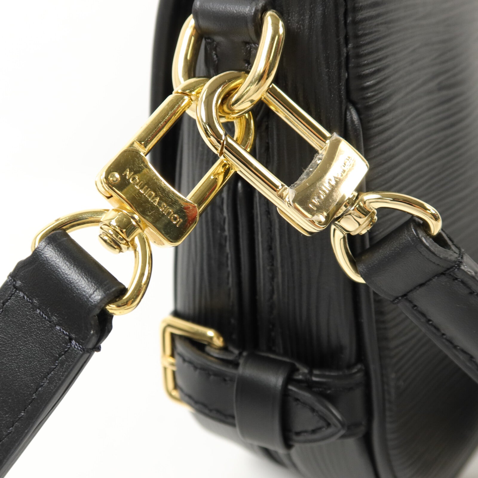 LOUIS VUITTON Epi Saumur BB手挽肩背兩用袋