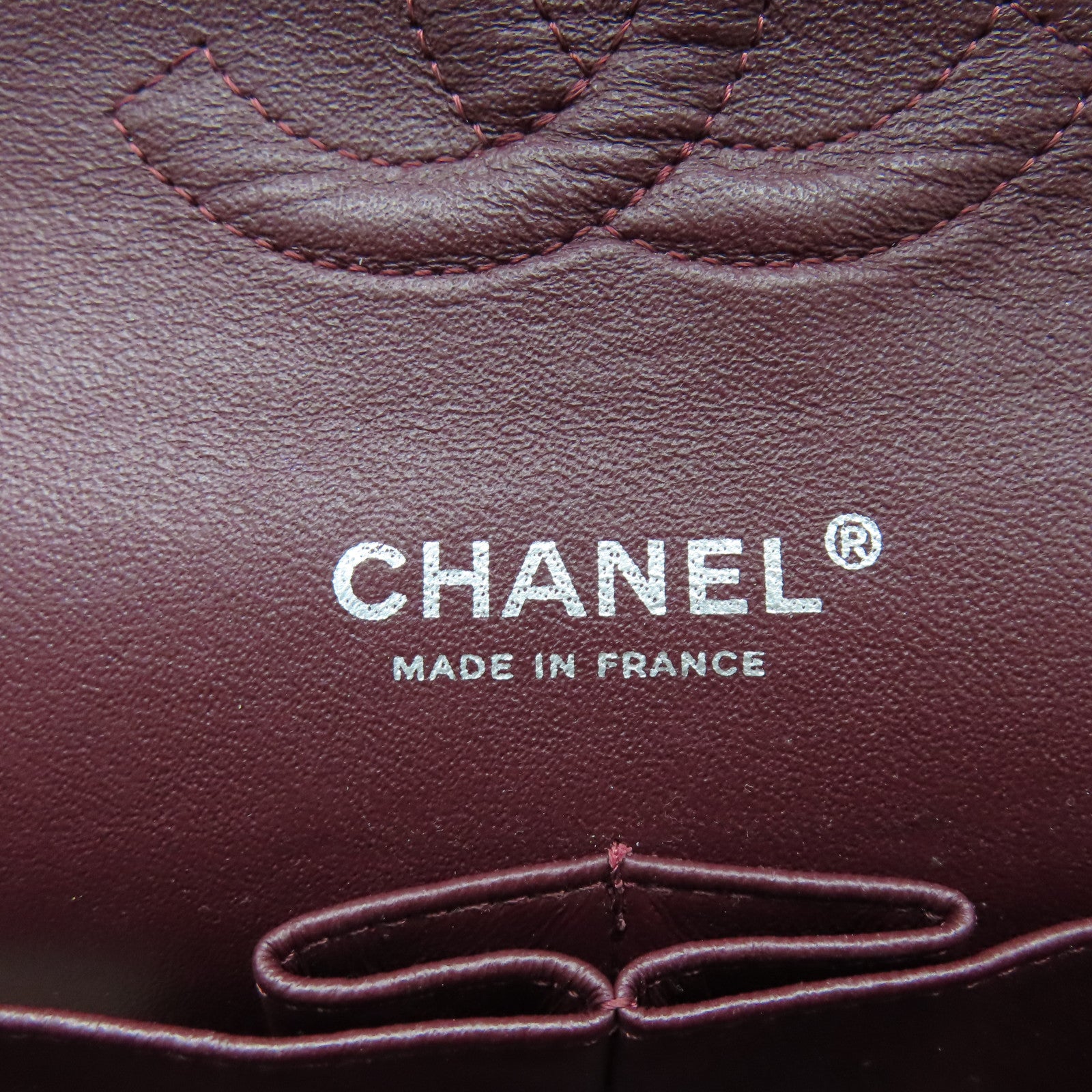 CHANEL rhombic sheepskin leather Chain Shoulder silver buckle chain shoulder bag black