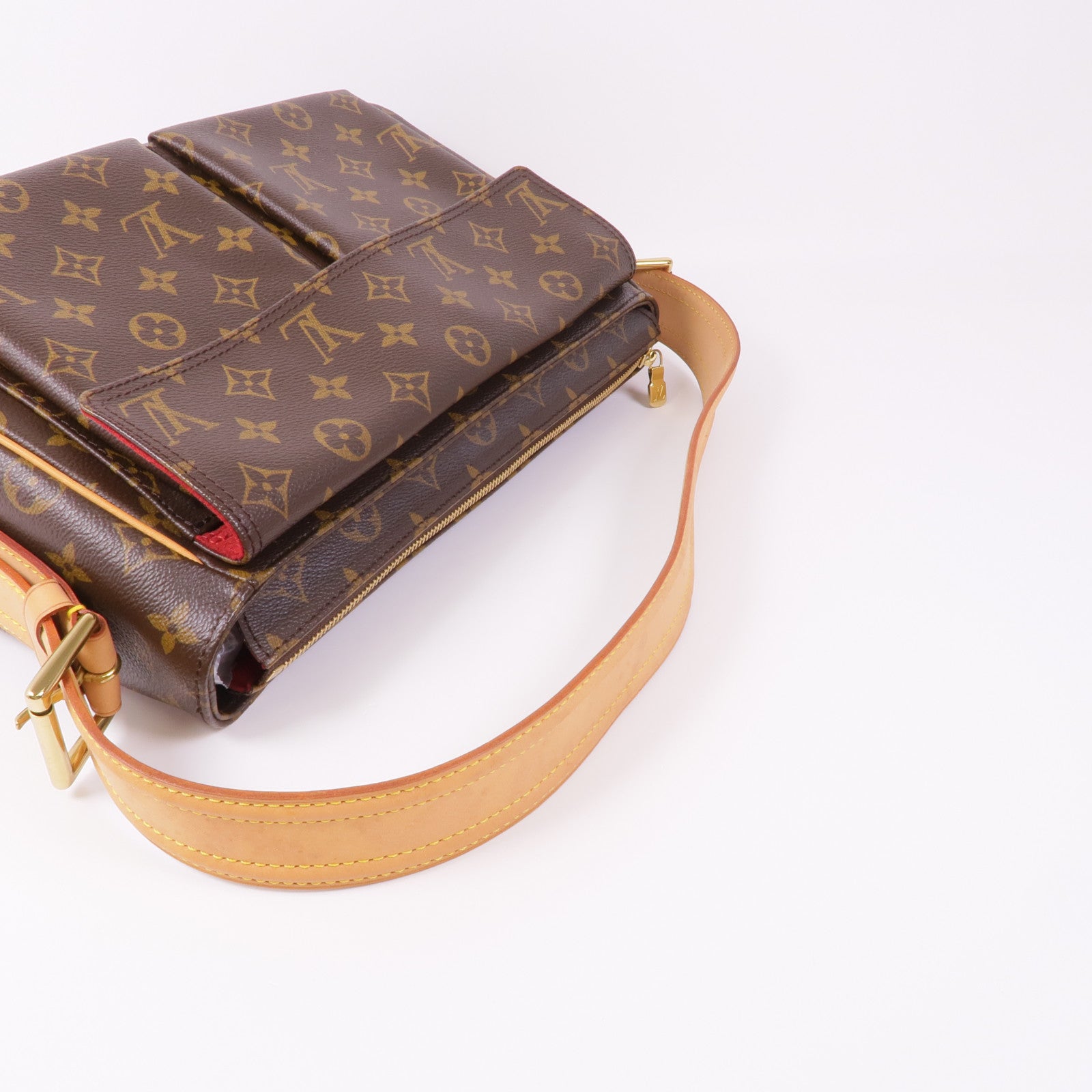 LOUIS VUITTON Monogram Viva Cite GM金扣肩背袋
