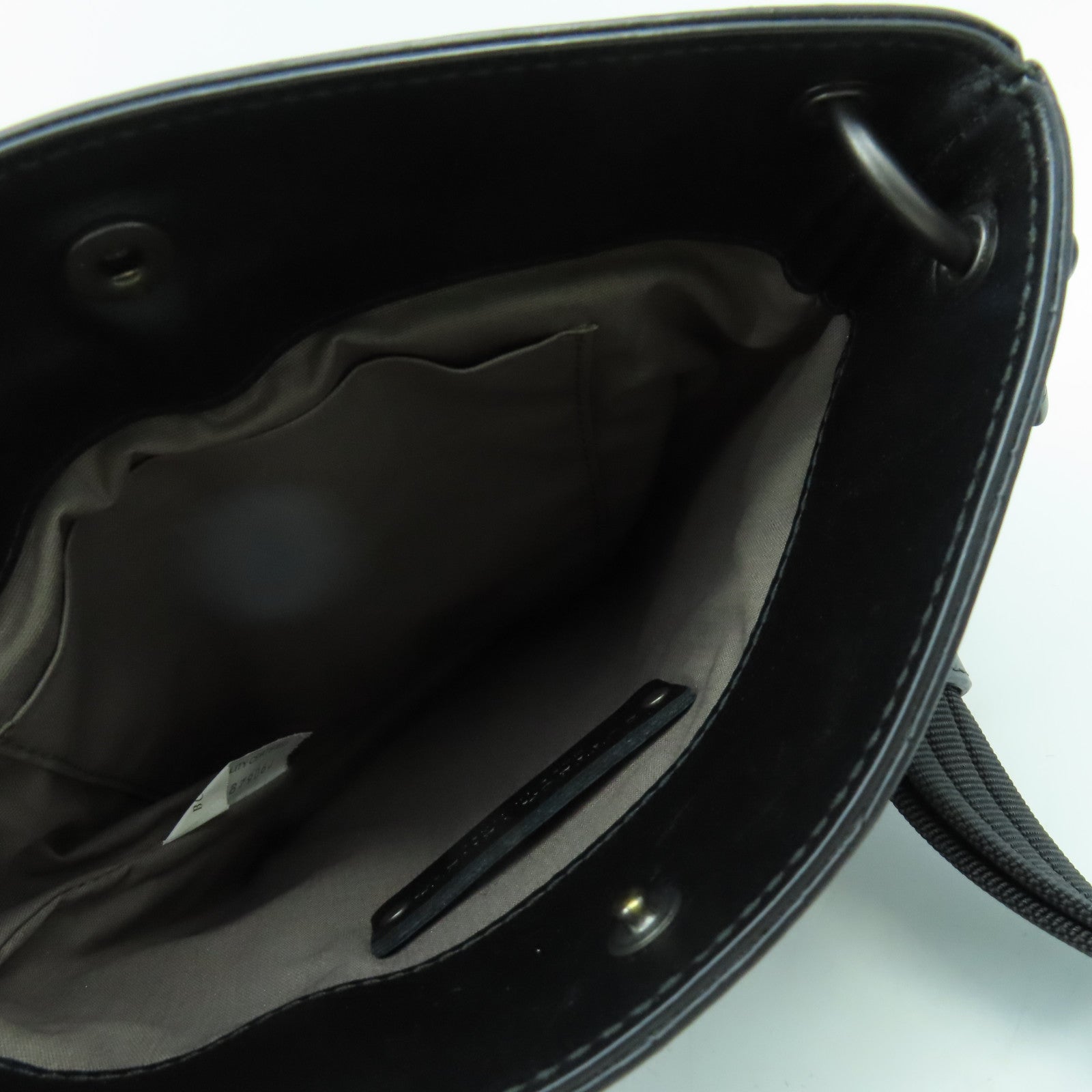 BOTTEGA VENETA 【清倉大減價】羊皮皮革Shoulder Bag肩背袋黑色