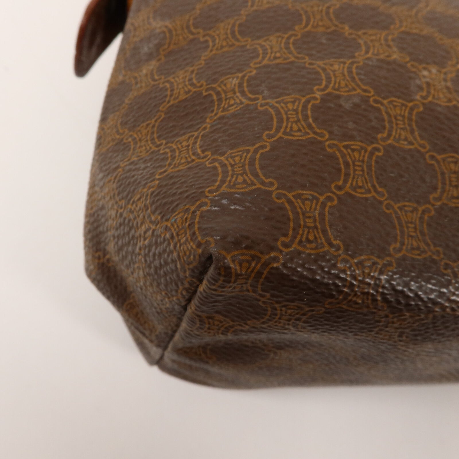 CELINE 塗層帆布Pouch Vintage手提包