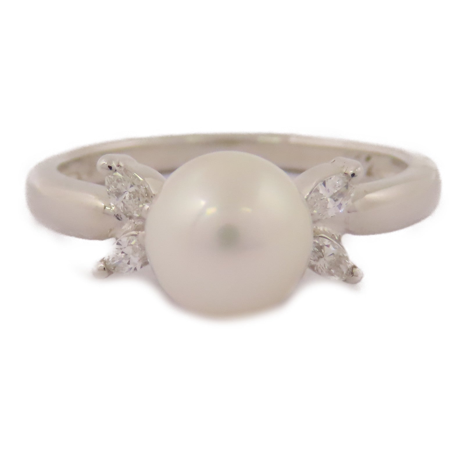 JEWELRY 【激減優惠】18K白金Diamond Ring鑽石戒指US#5.25