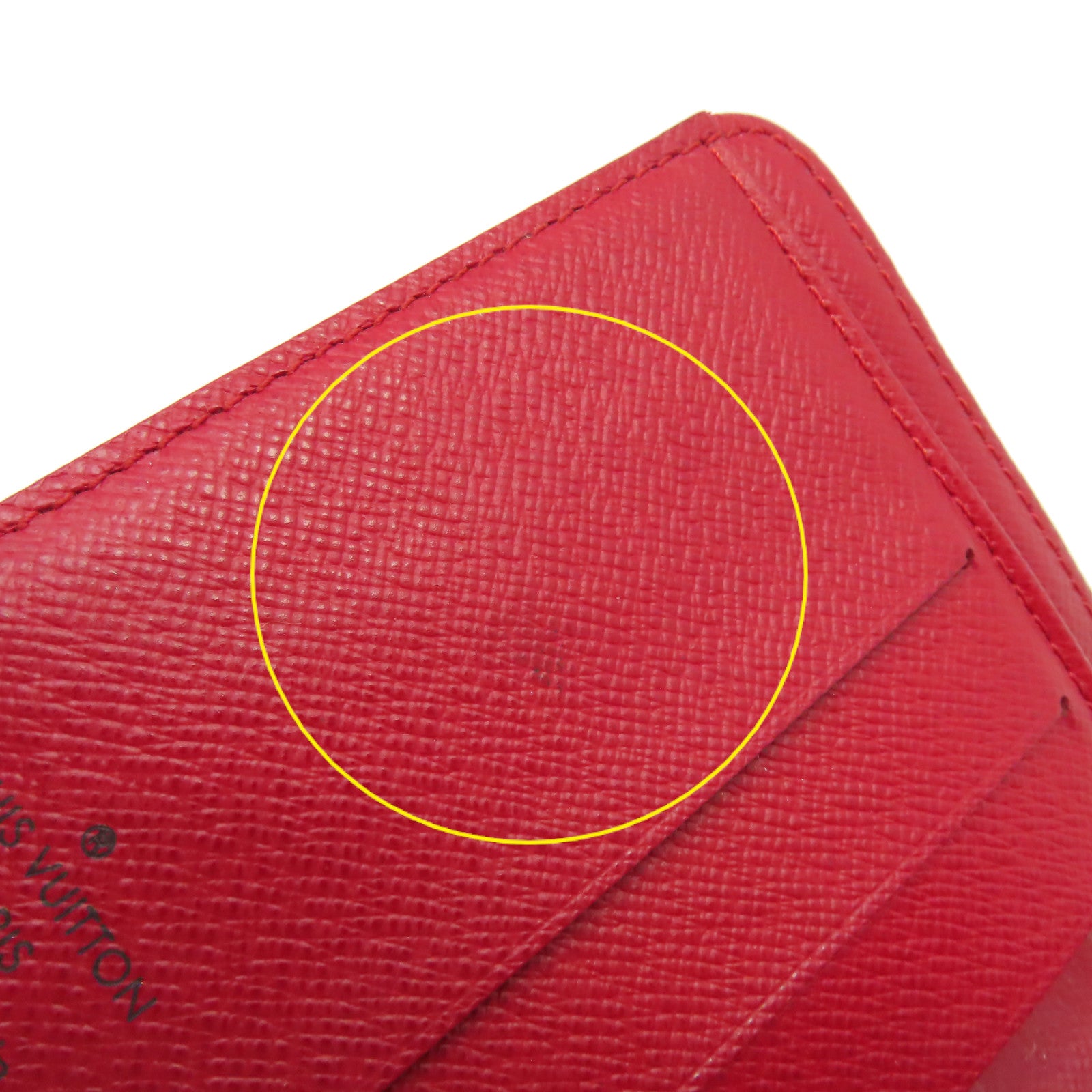 LOUIS VUITTON 【清倉大減價】Monogram Cherry Compact Zip Wallet金扣錢包啡色